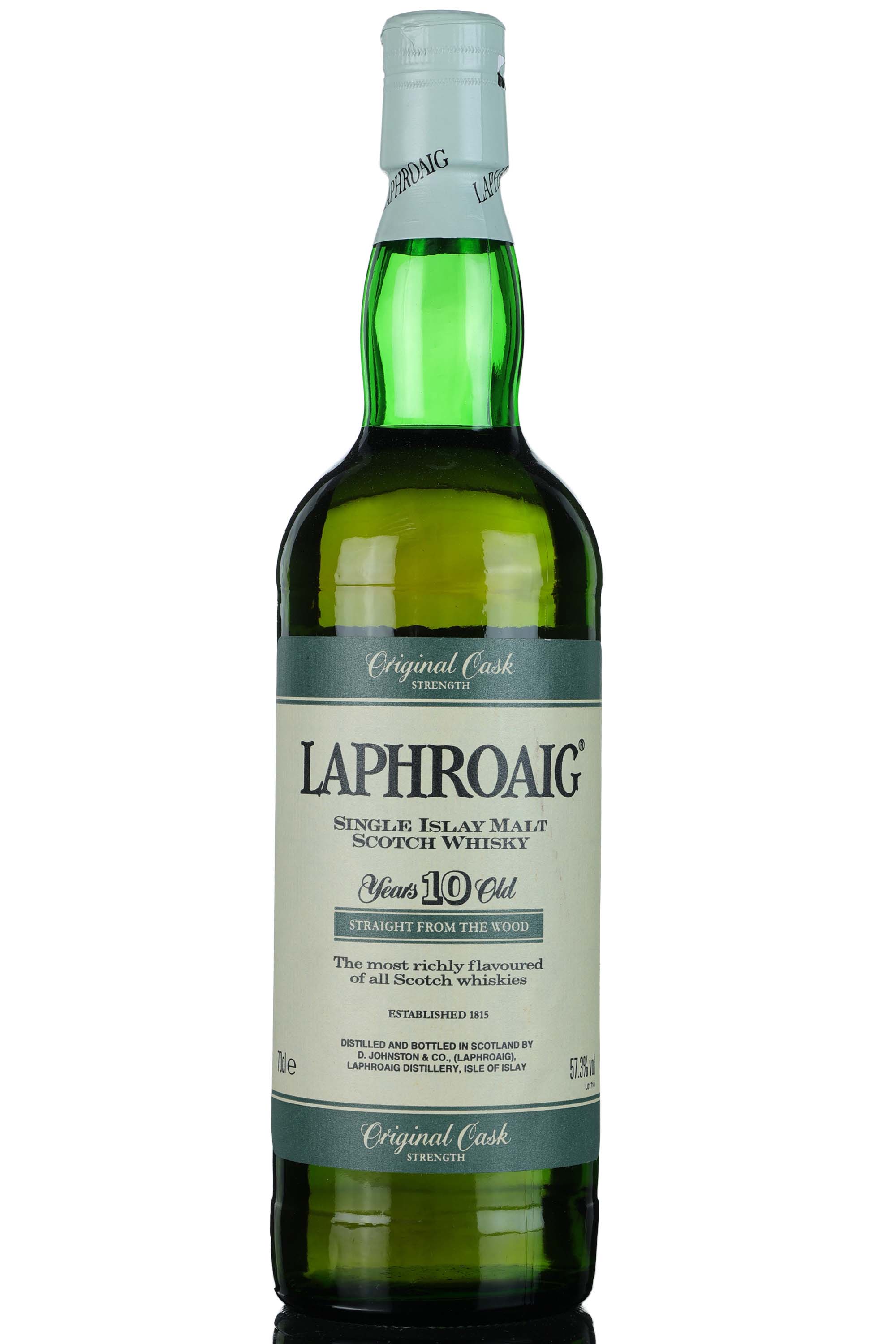 Laphroaig 10 Year Old - Original Cask Strength - 57.3% - Circa 2000