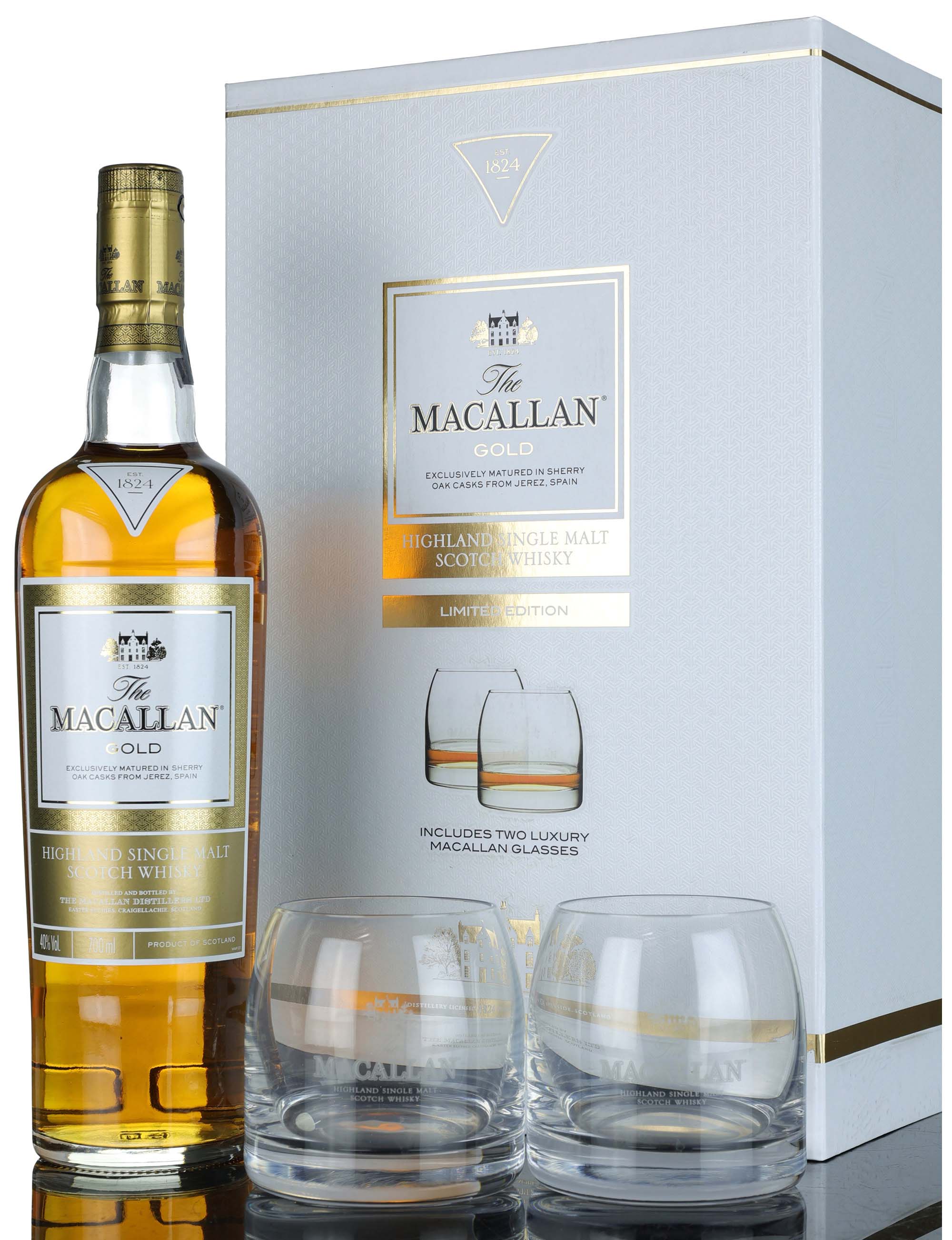 Macallan Gold - Sherry Cask - Presentation Set