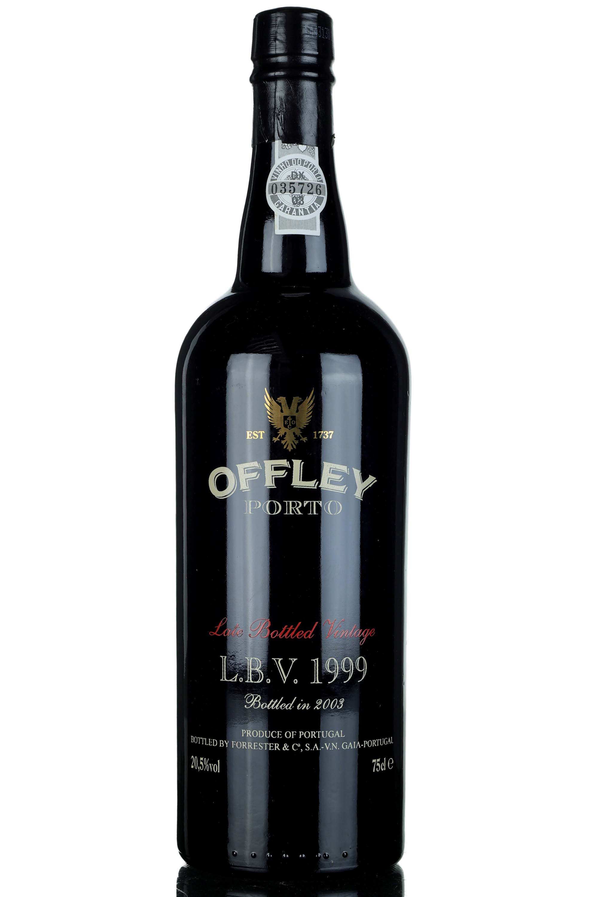 Offley 1999 Vintage Port - Bottled 2003