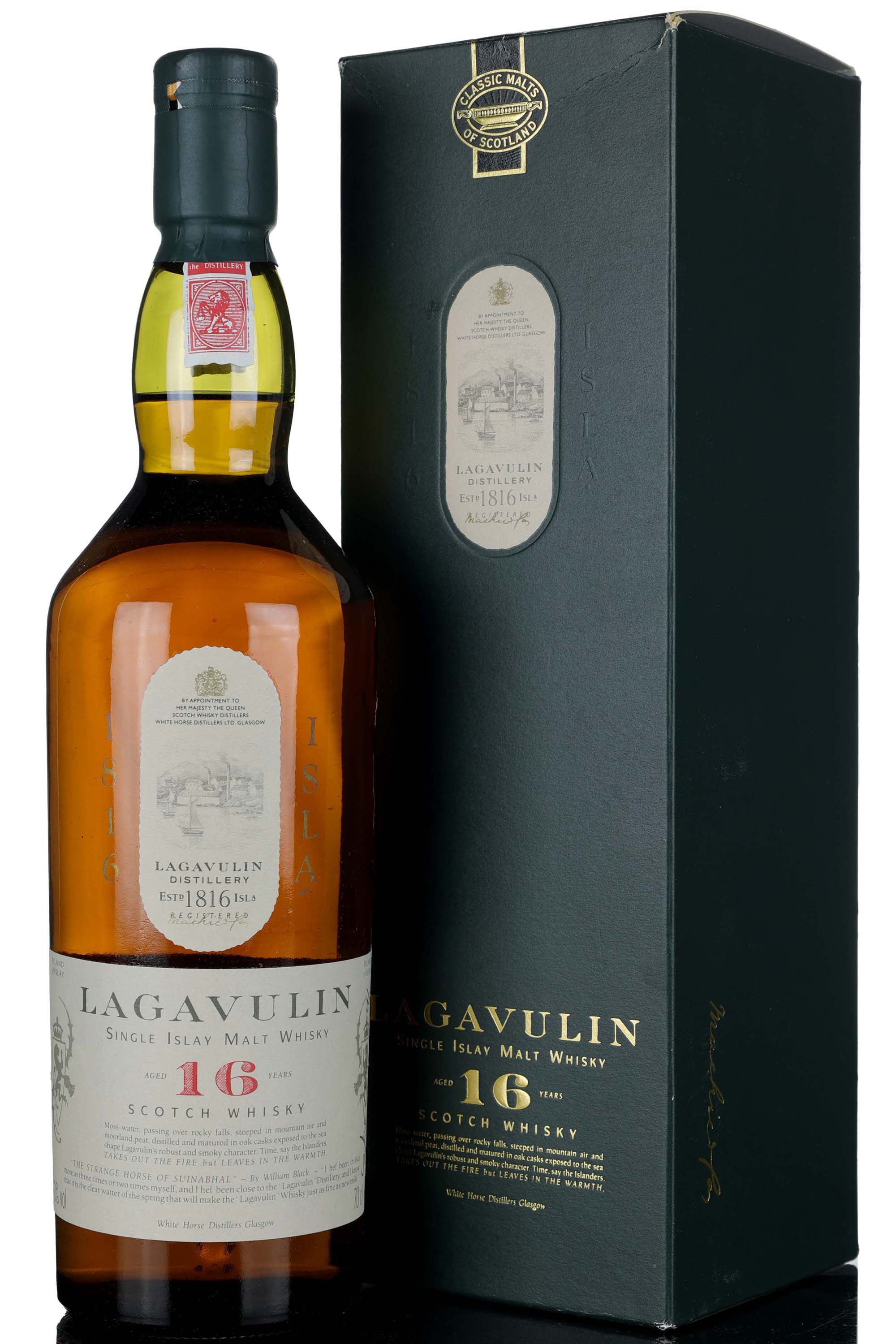 Lagavulin 16 Year Old - White Horse - 1990s