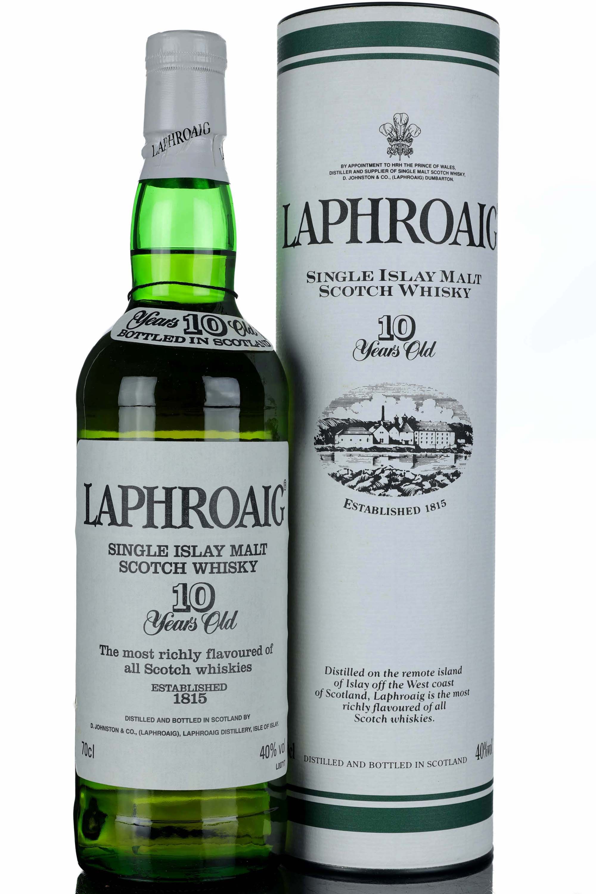 Laphroaig 10 Year Old - Late 1990s