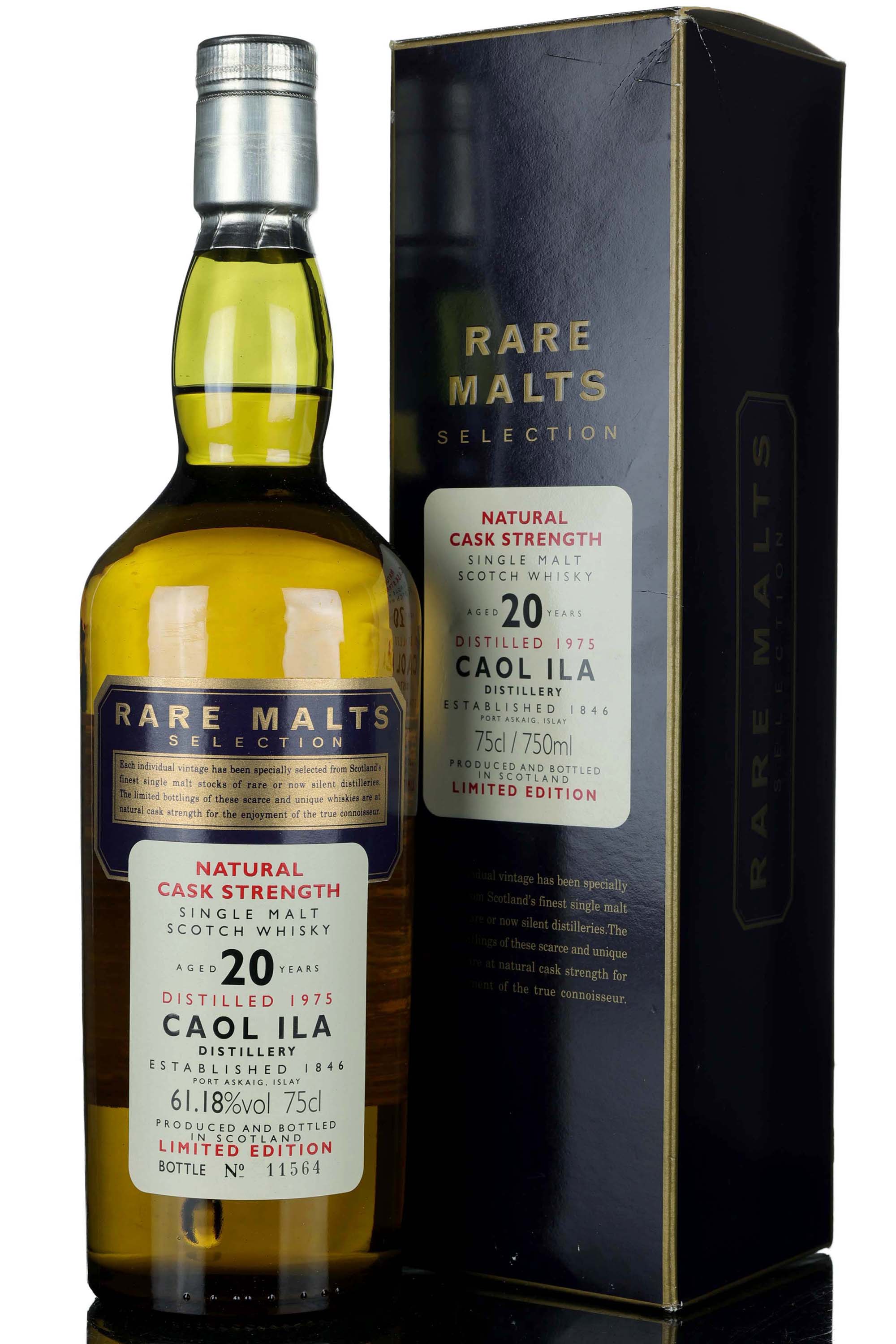 Caol Ila 1975 - 20 Year Old - Rare Malts 61.18%