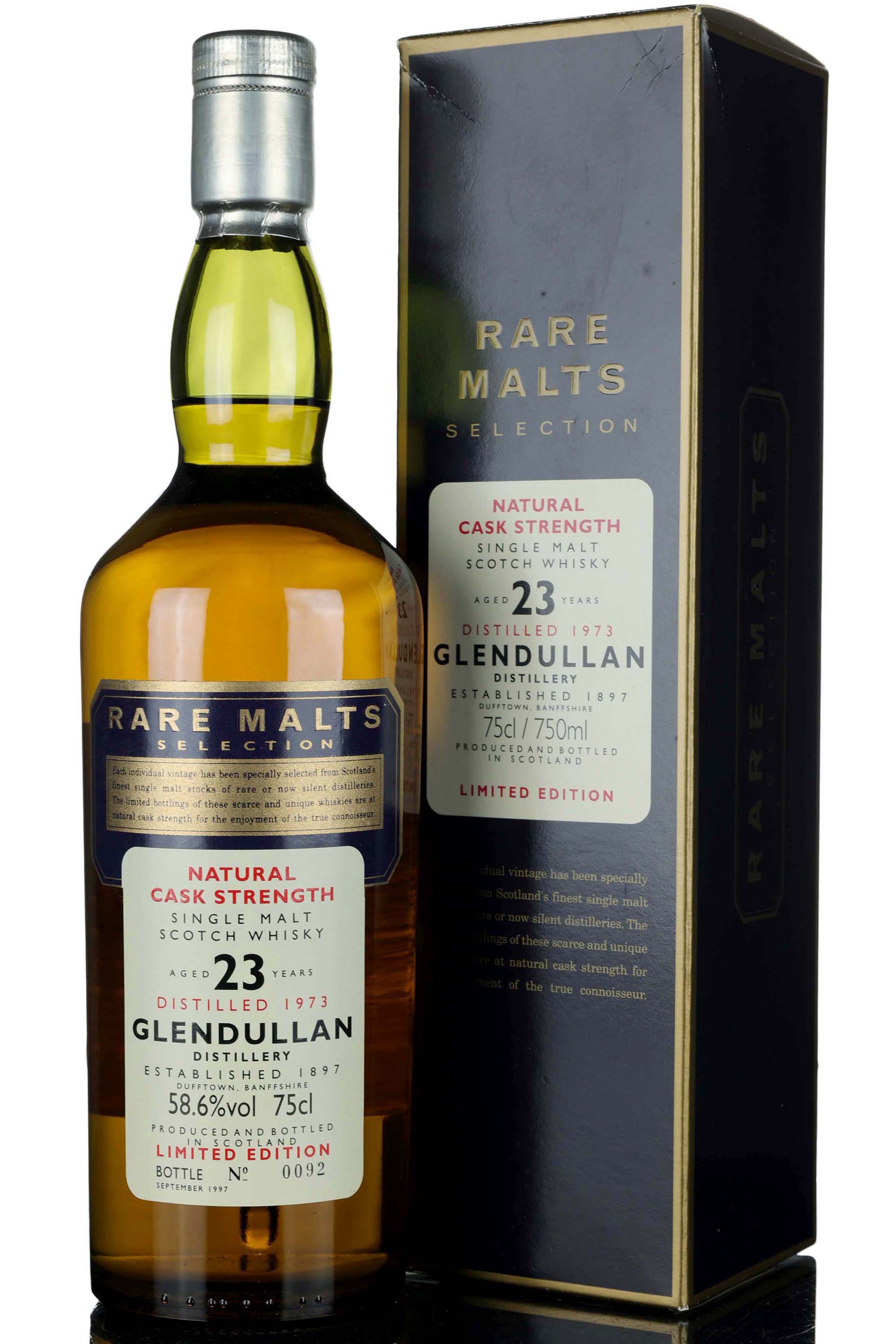 Glendullan 1973-1997 - 23 Year Old - Rare Malts 58.6%