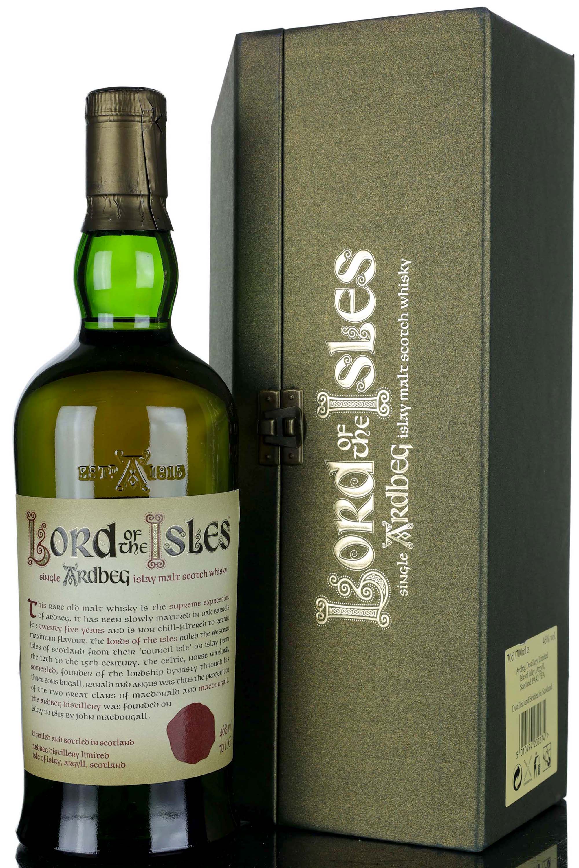 Ardbeg 25 Year Old - Lord Of The Isles - 2003 Release