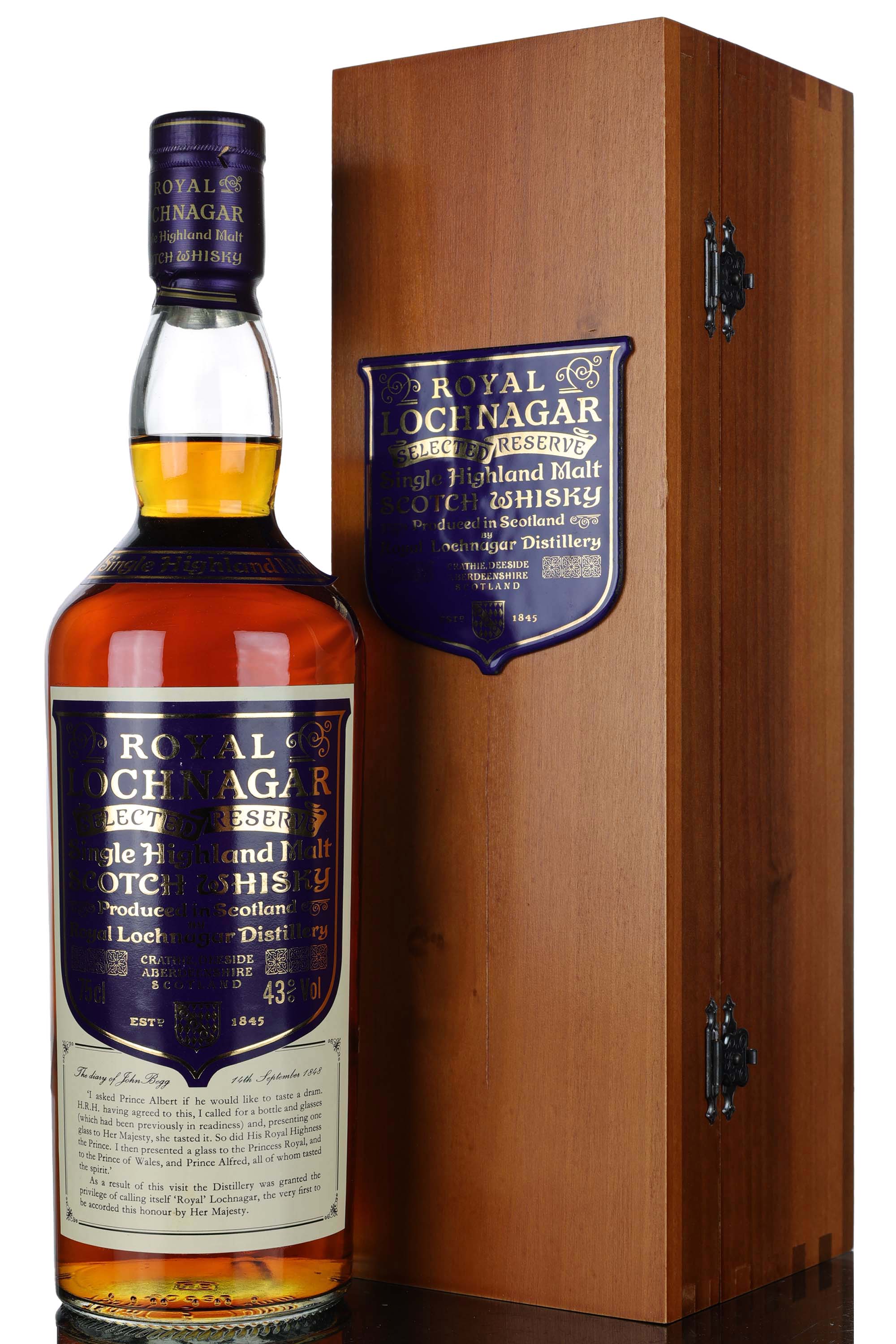 Royal Lochnagar Selected Reserve - Circa 1990