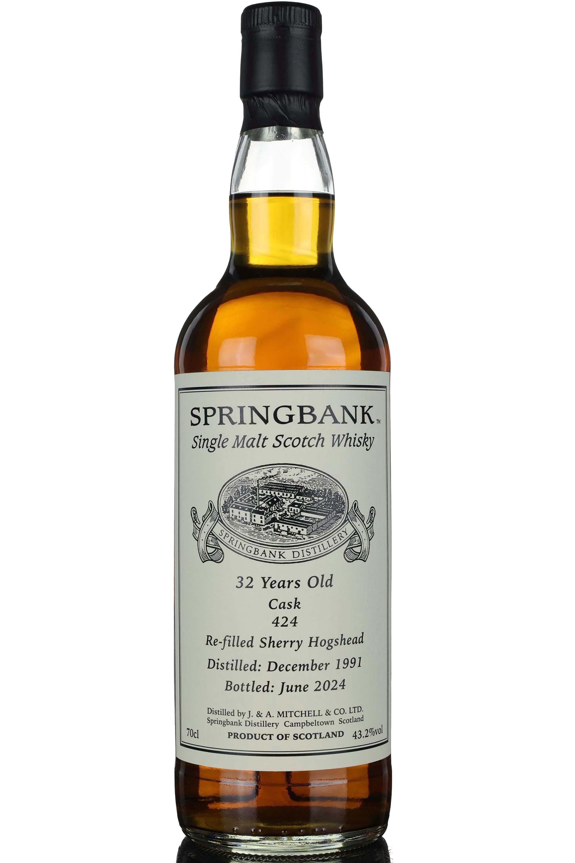 Springbank 1991-2024 - 32 Year Old - Single Cask 424 - Private Bottling