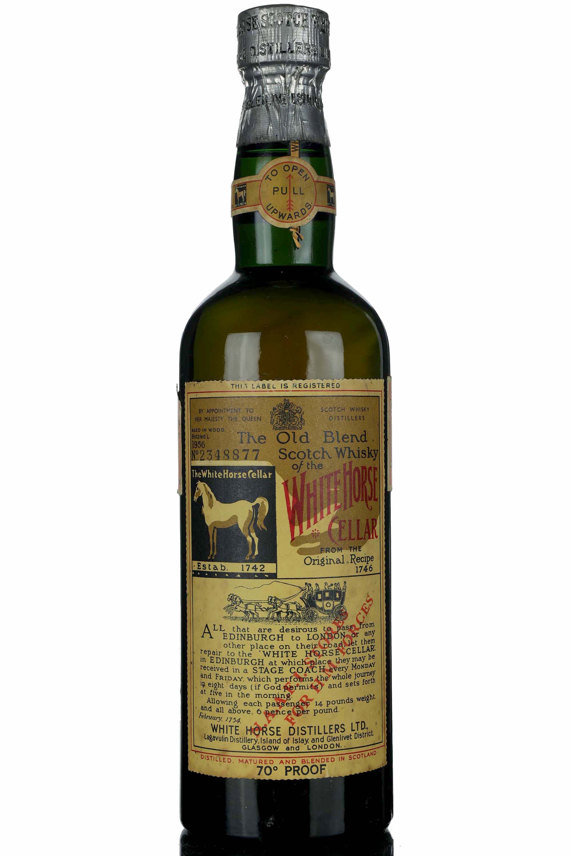 White Horse Cellar - Bottled 1956