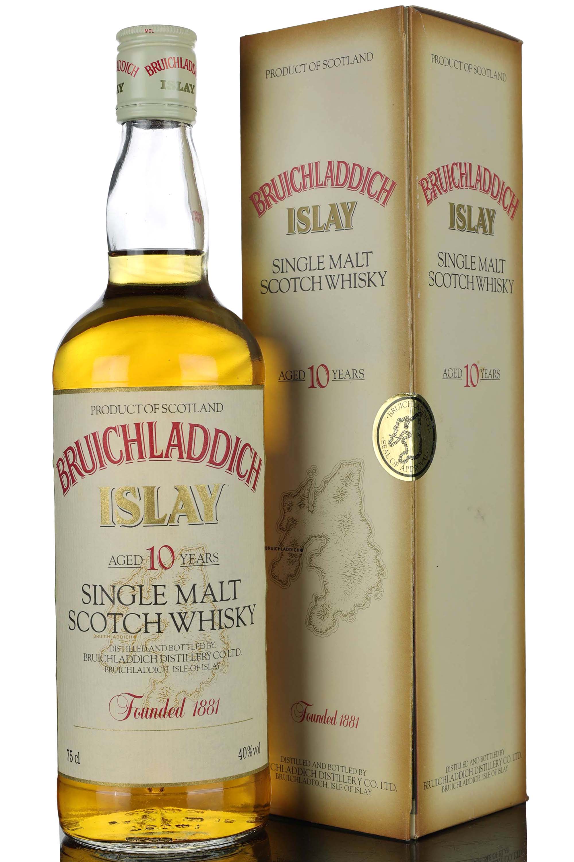 Bruichladdich 10 Year Old - 1980s