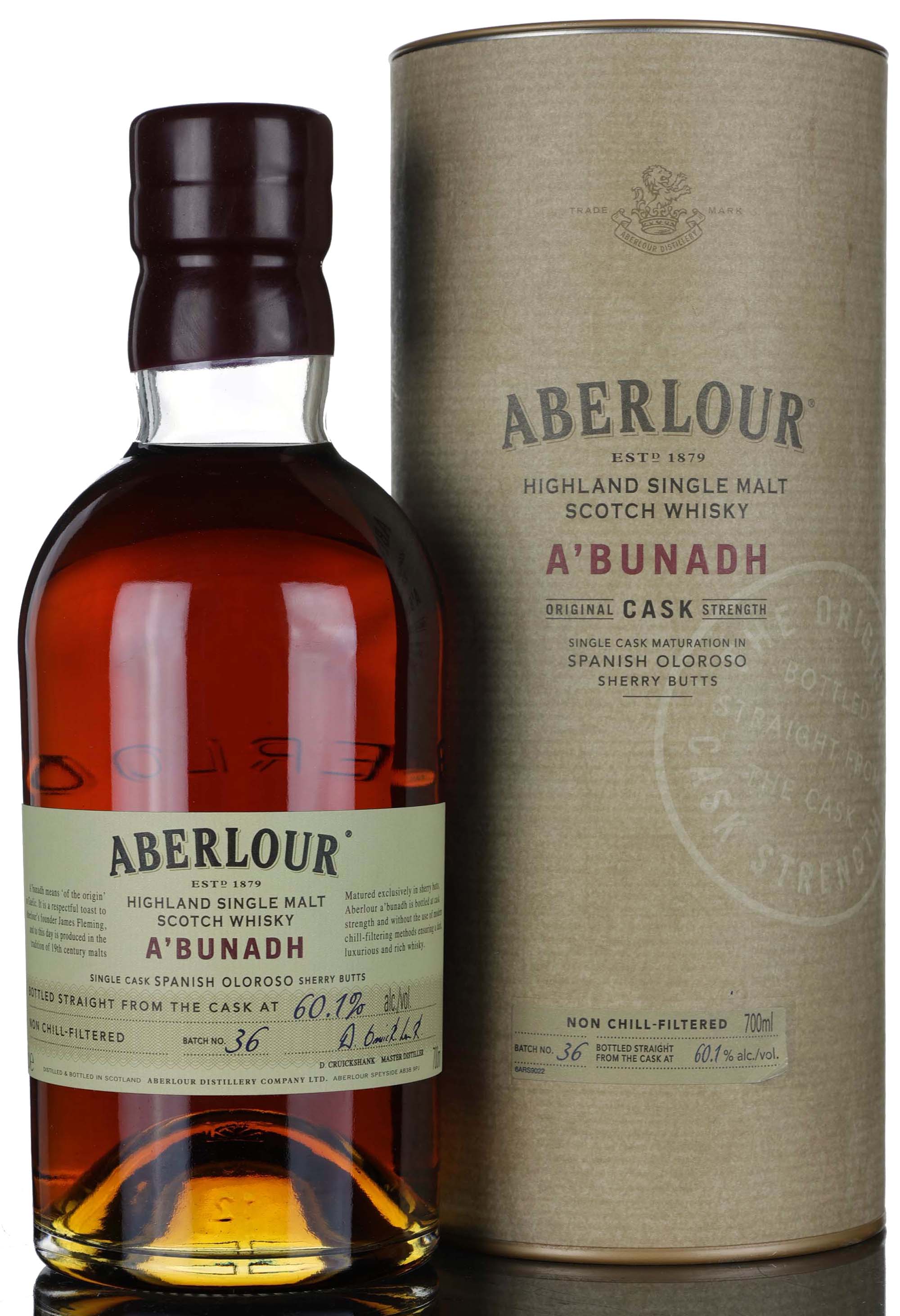 Aberlour A'bunadh - Batch 36 - 2011 Release