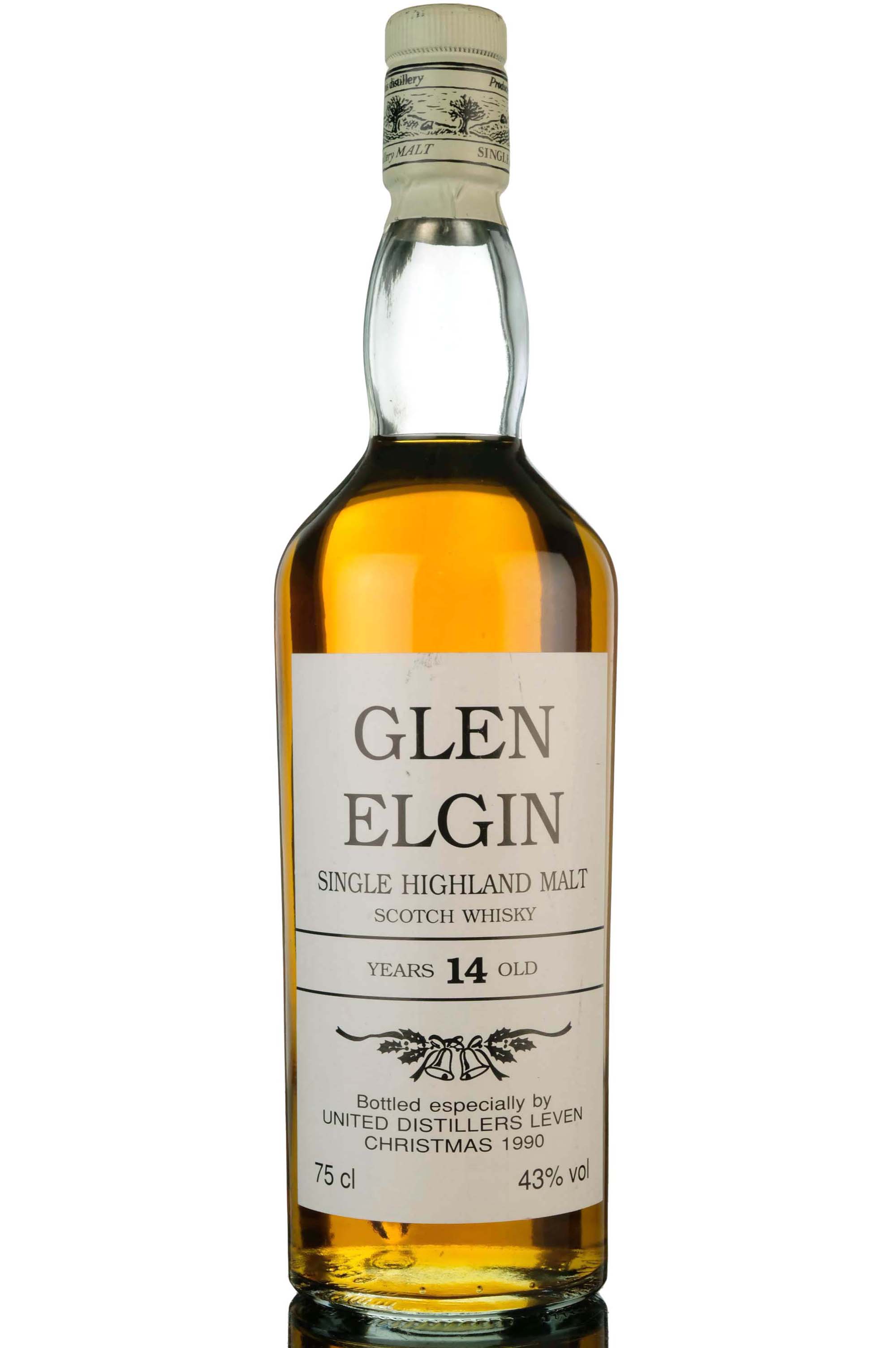 Glen Elgin 14 Year Old - Bottled Christmas 1990