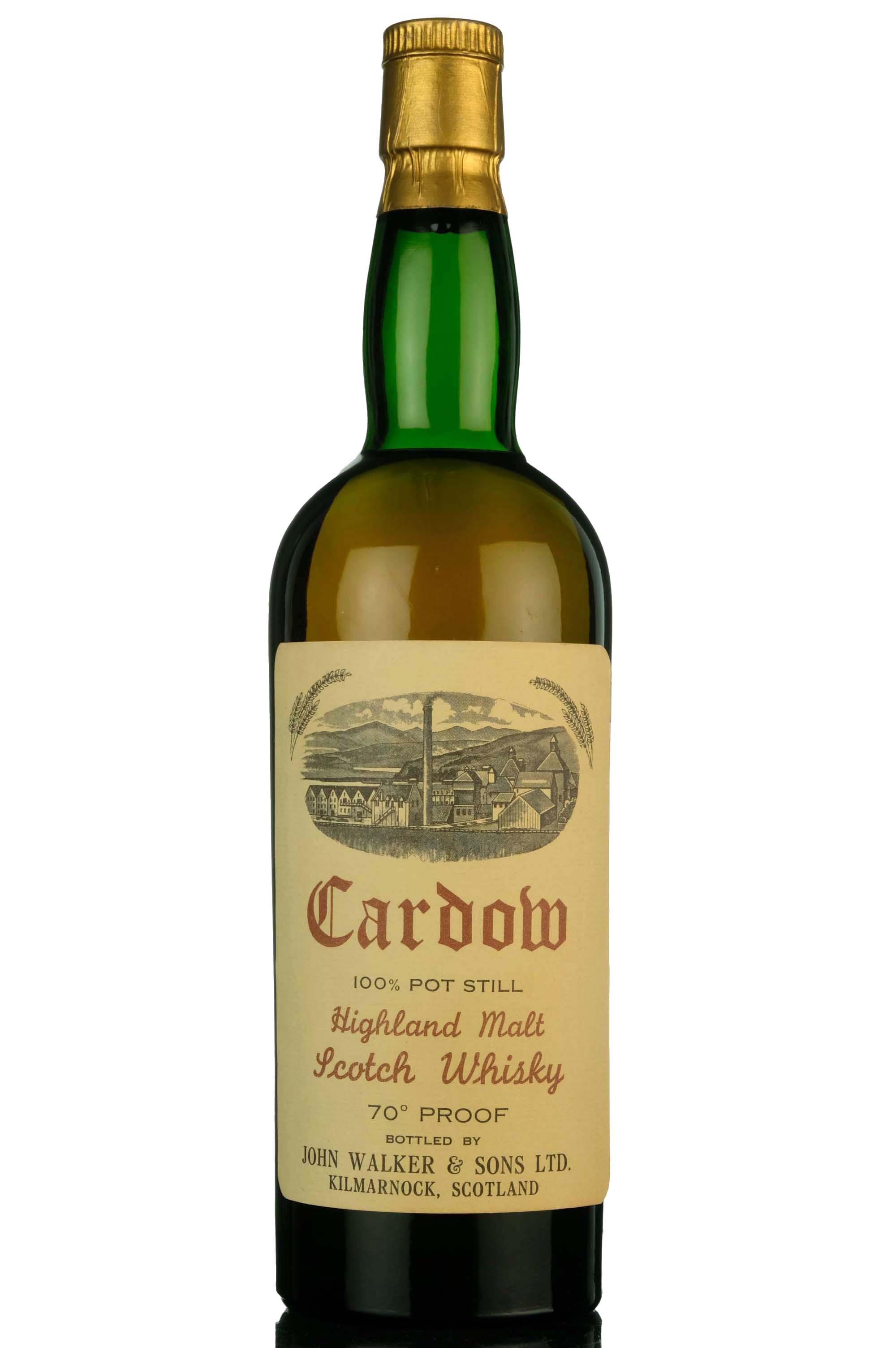 Cardow 100% Pot Still - John Walker & Sons - 1960s