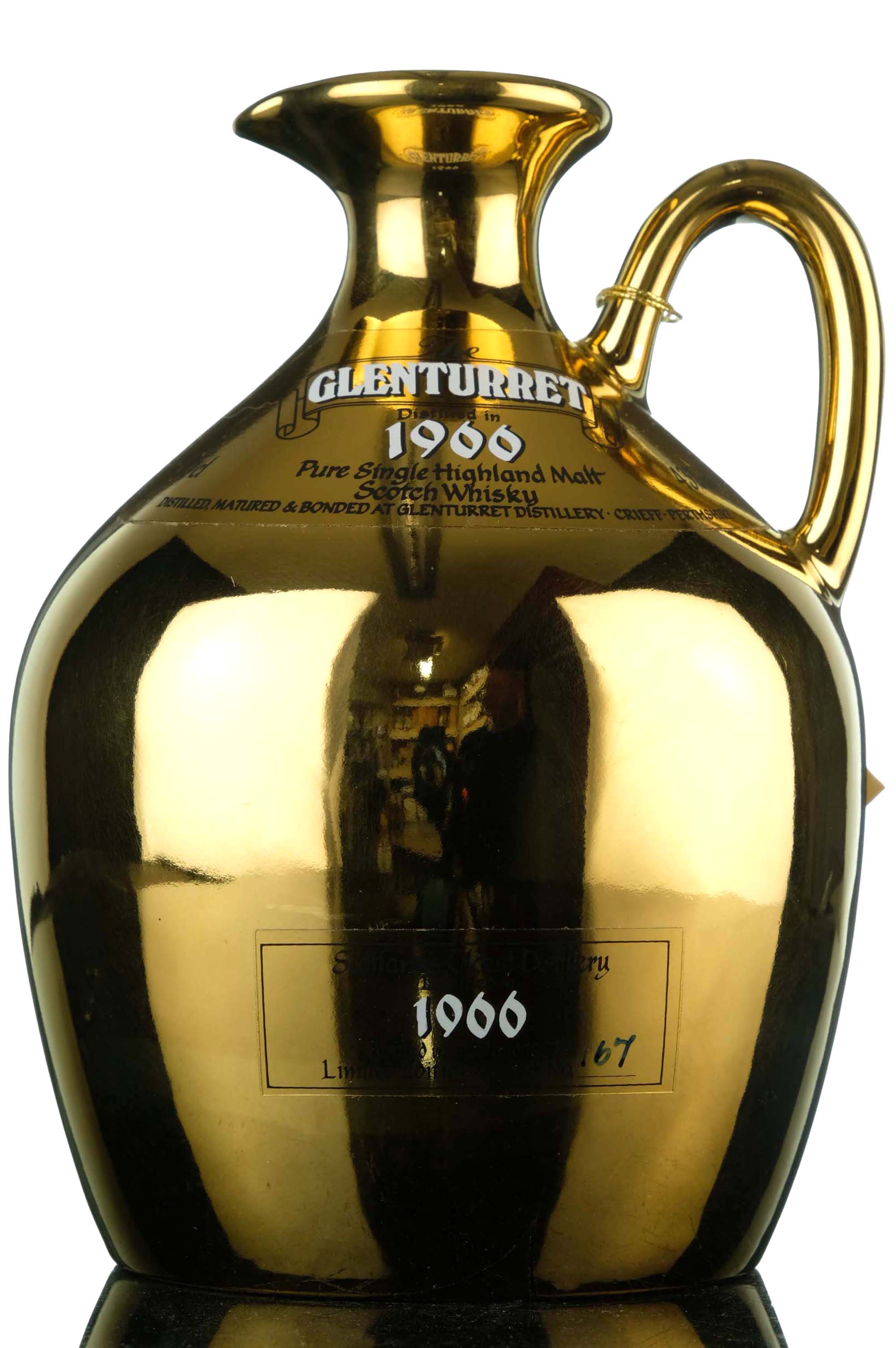 Glenturret 1966-1987 - Gold Ceramic