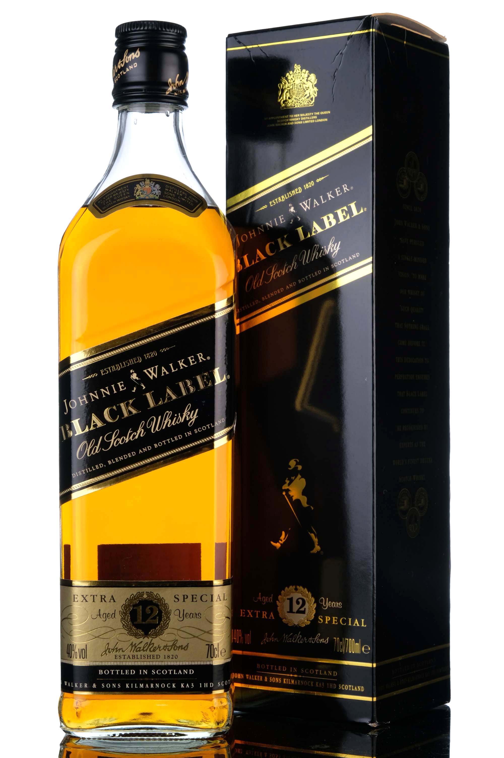 Johnnie Walker 12 Year Old - Black Label - Extra Special