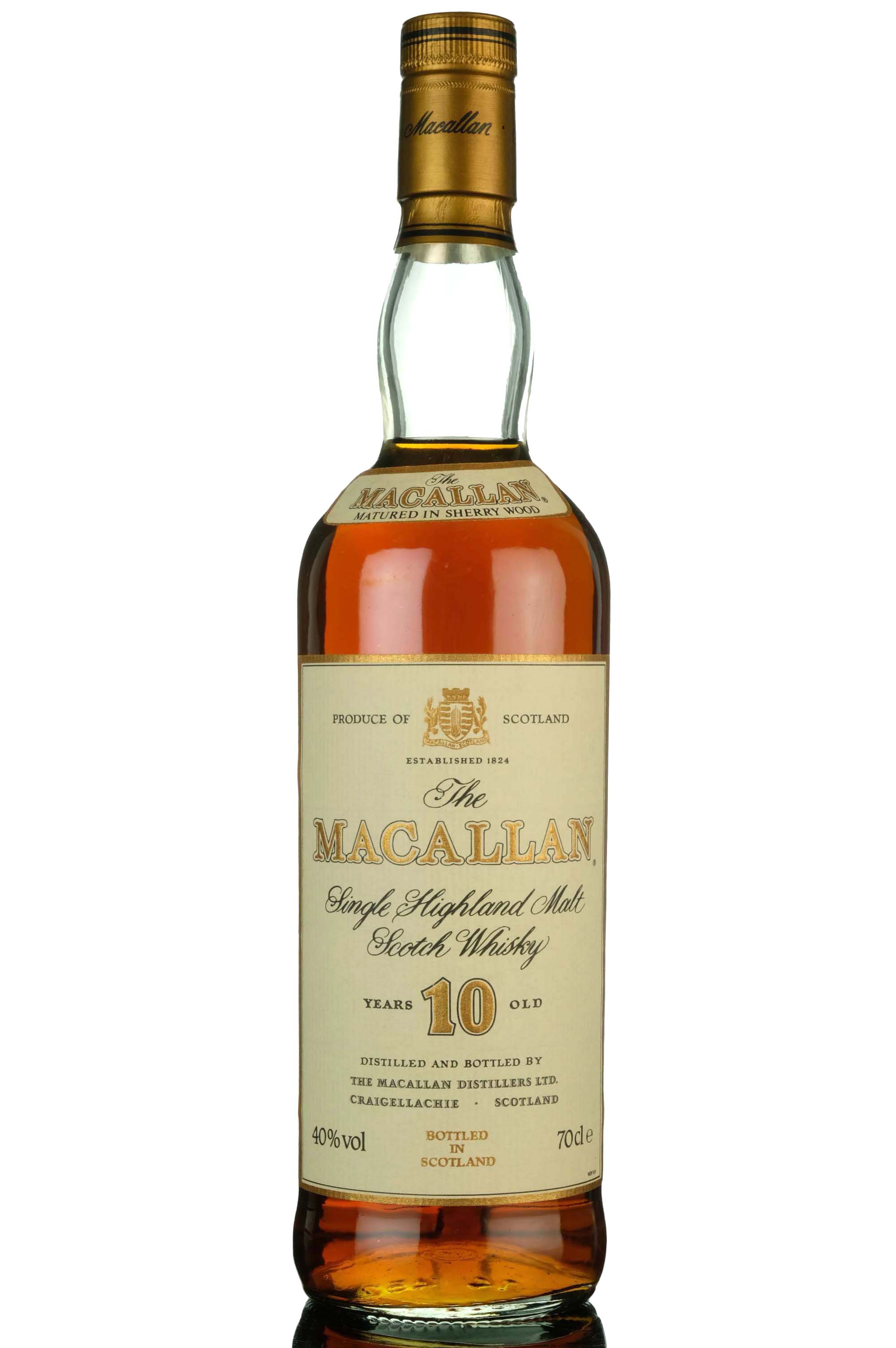 Macallan 10 Year Old - Sherry Cask - 1990s