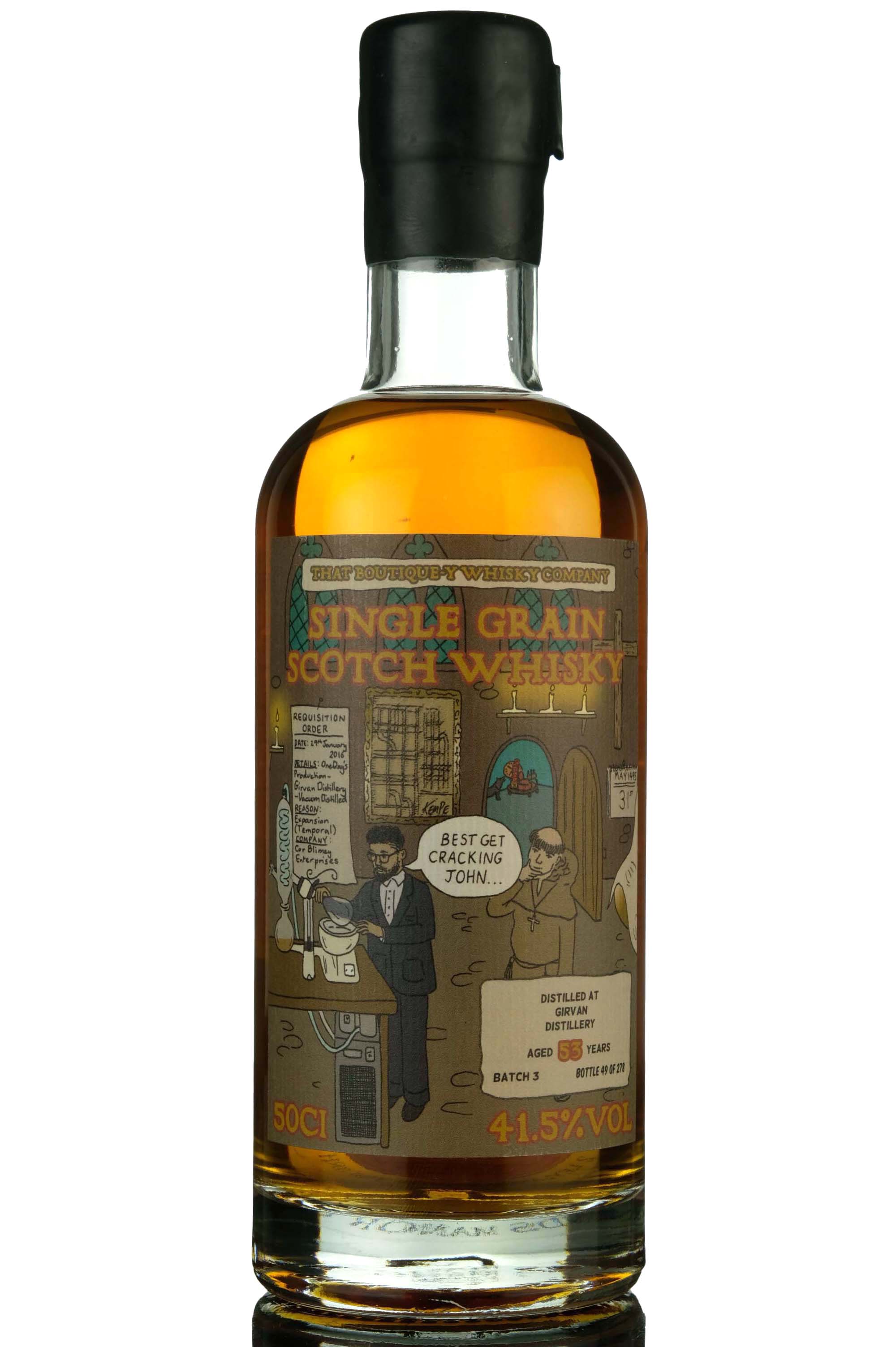 Girvan 53 Year Old - That Boutique-y Whisky Company - Batch 3 - 2017 Release