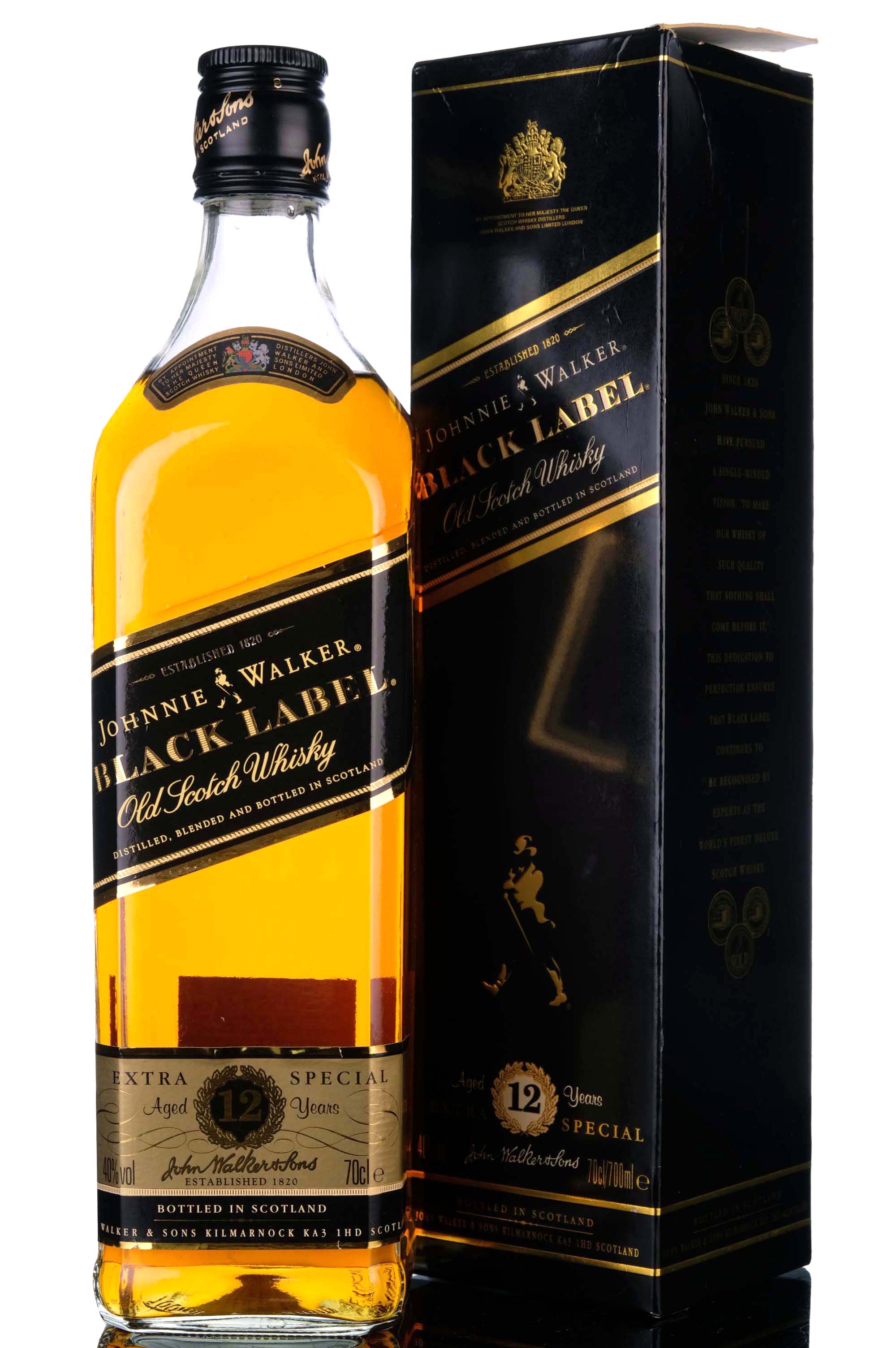 Johnnie Walker 12 Year Old - Black Label - Extra Special