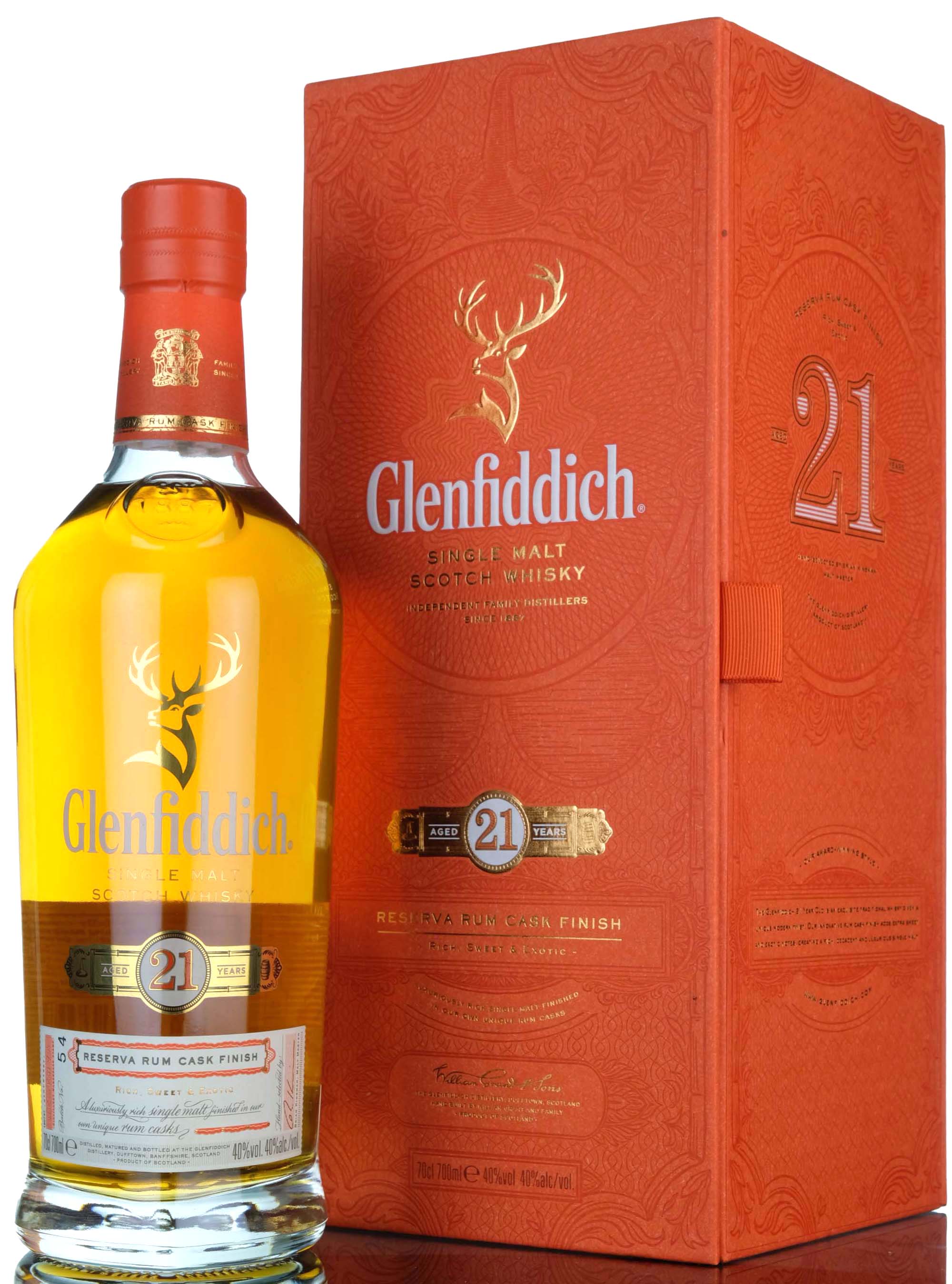 Glenfiddich 21 Year Old - Reserva Rum Cask Finish