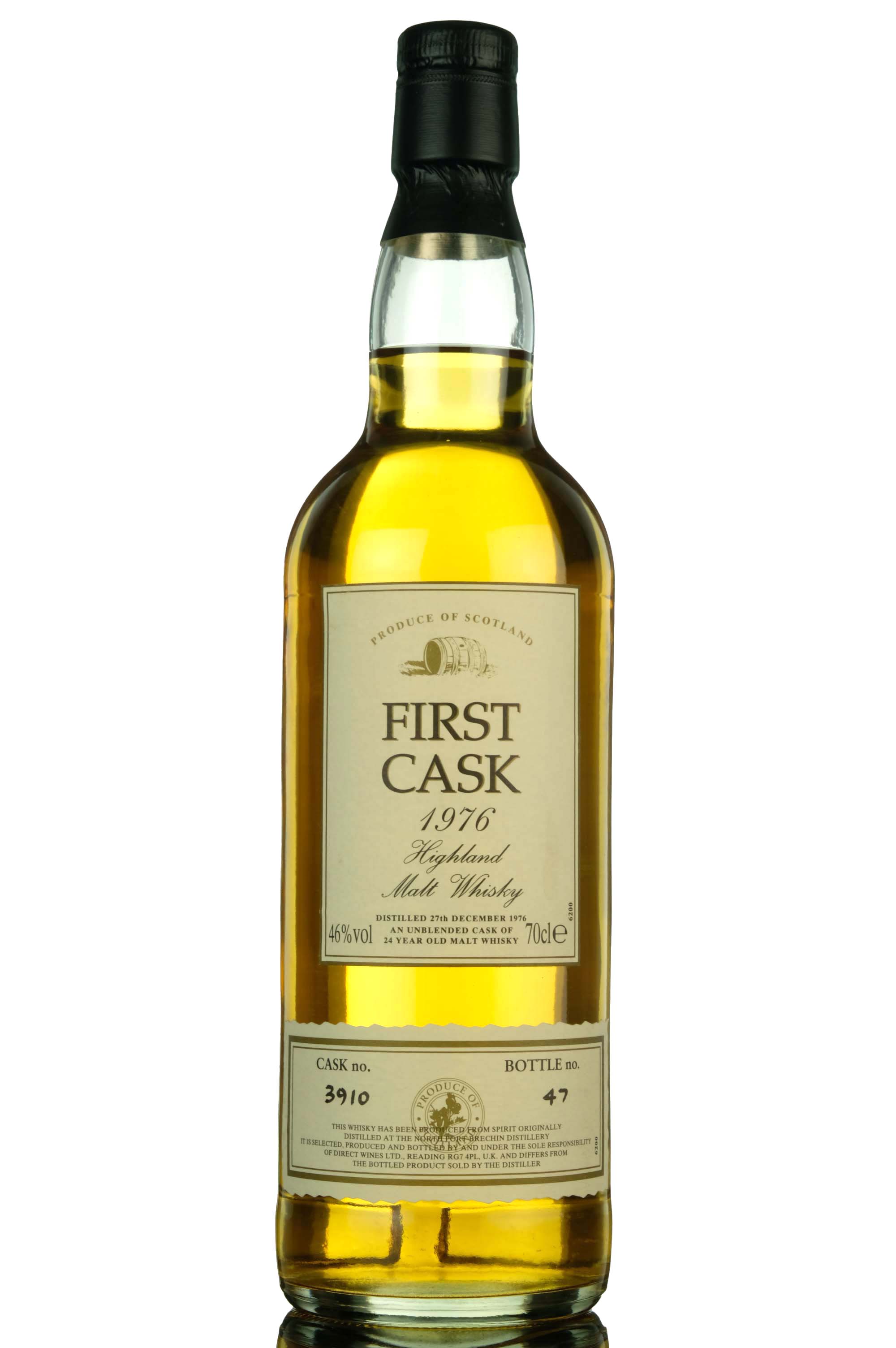 North Port Brechin 1976 - 24 Year Old - First Cask - Single Cask 3910