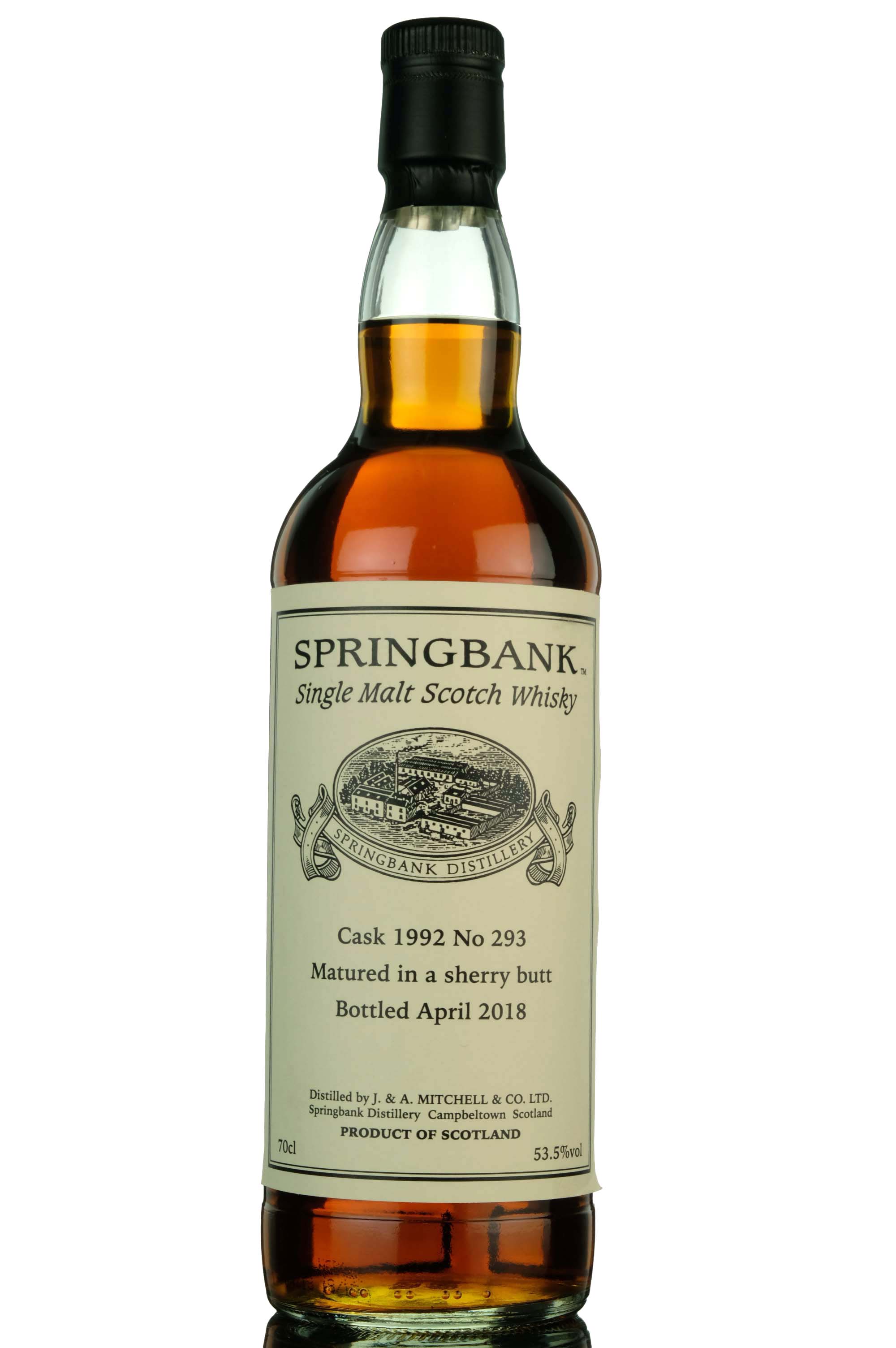 Springbank 1992-2018 - Single Cask 293 - Private Bottling