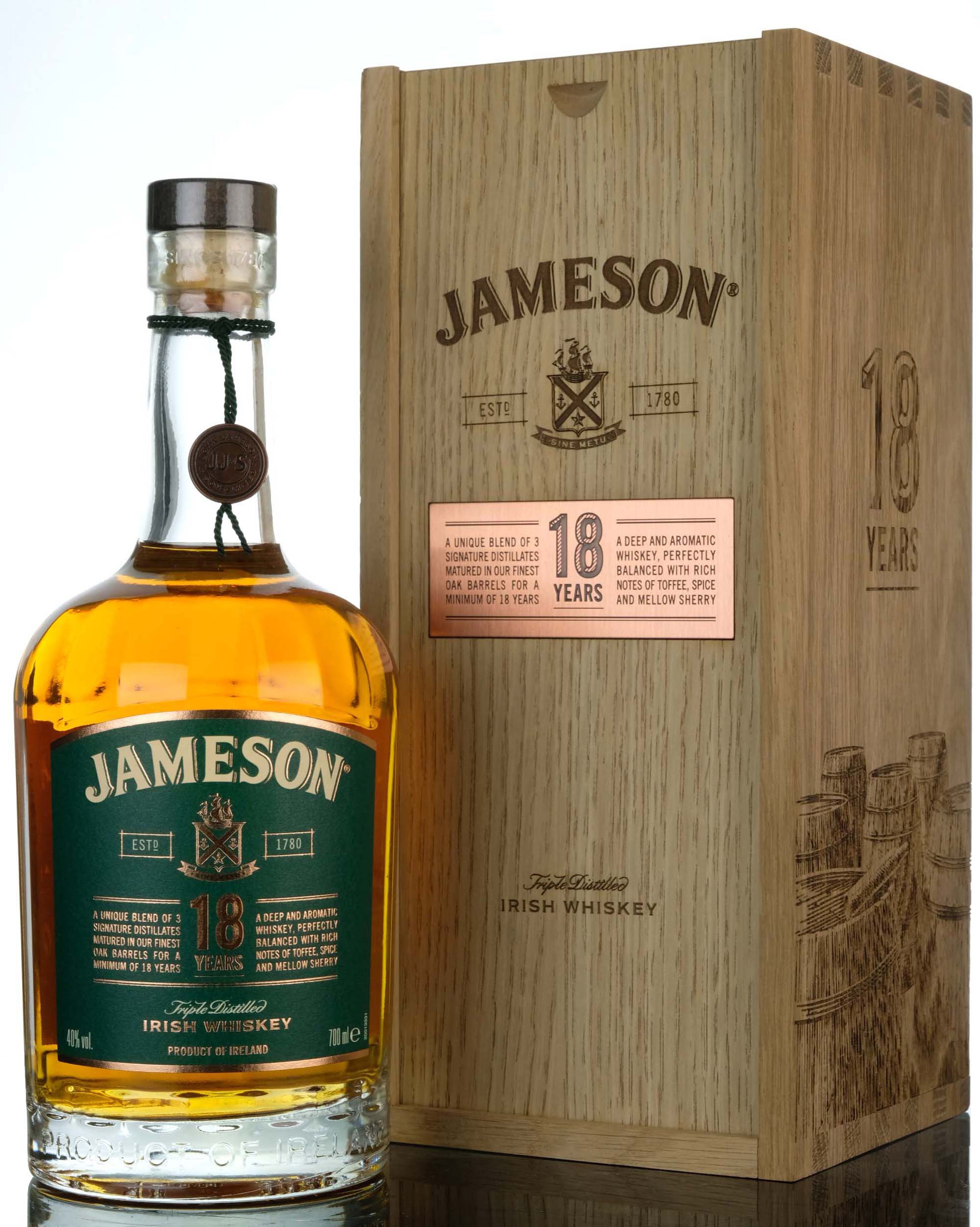 Jameson 18 Year Old - 2018 Release