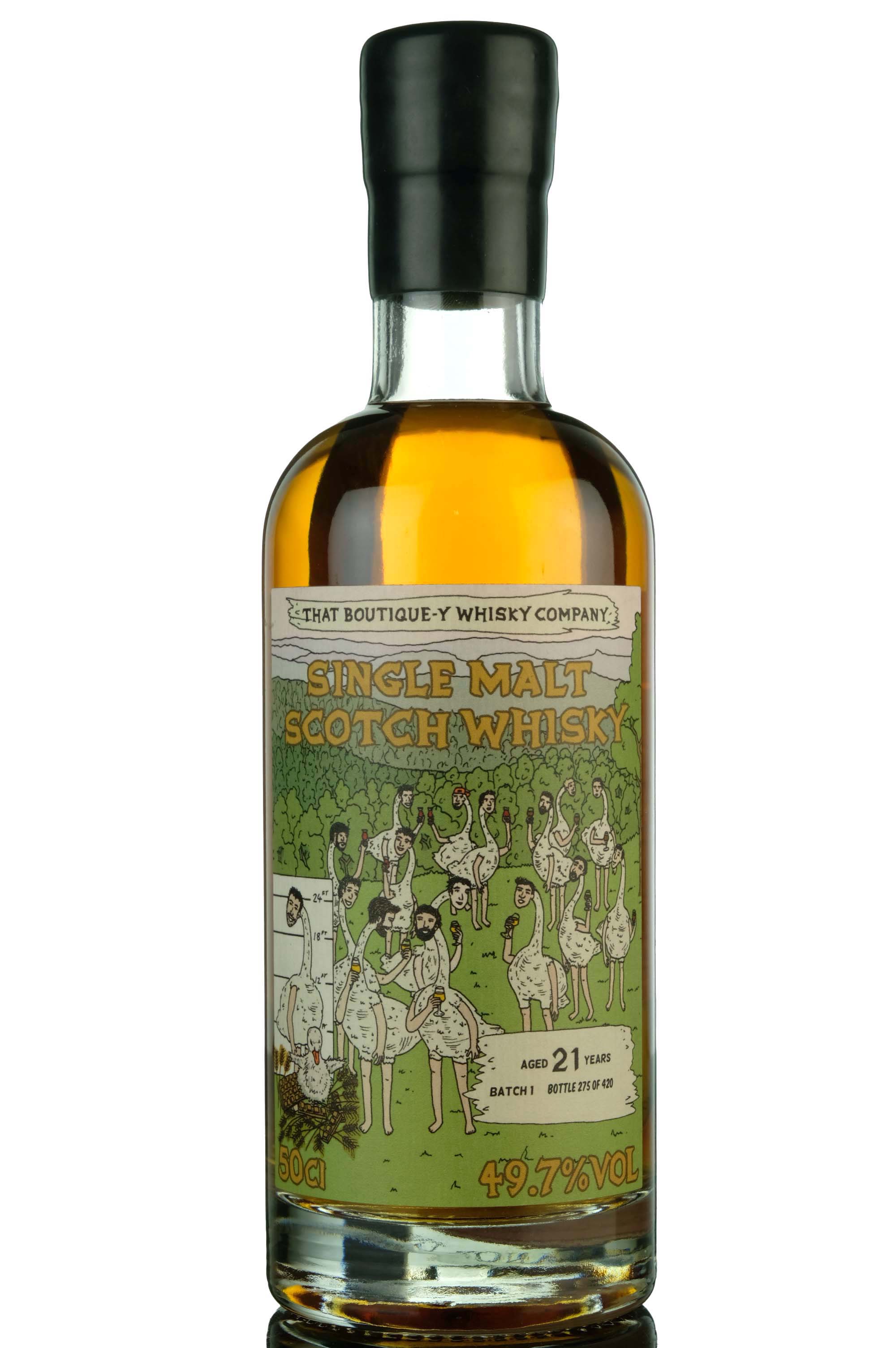 The Secret Distillery 21 Year Old - That Boutique-y Whisky Company - Batch 1 - 2016 Releas