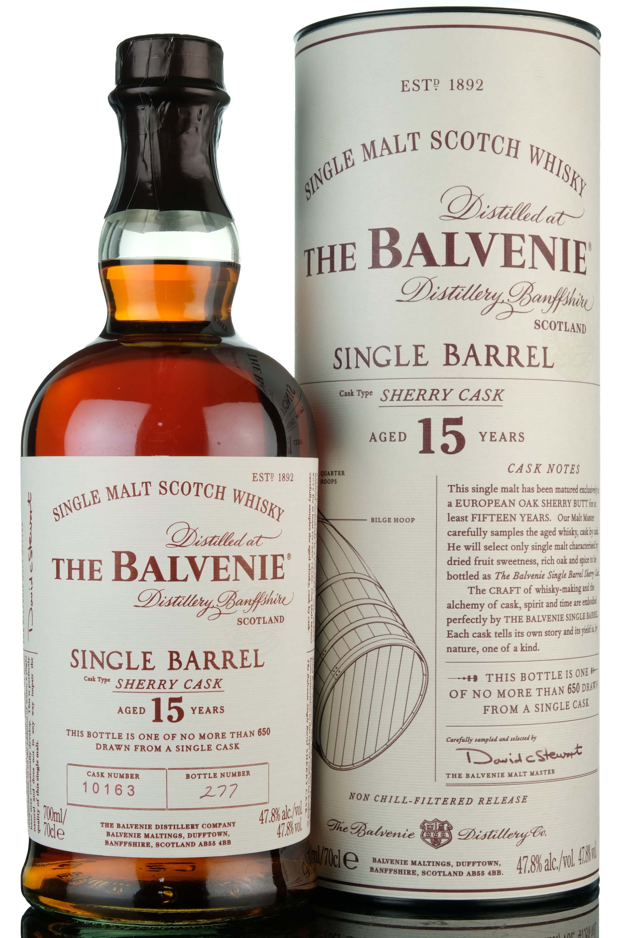 Balvenie 15 Year Old - Single Barrel 10163
