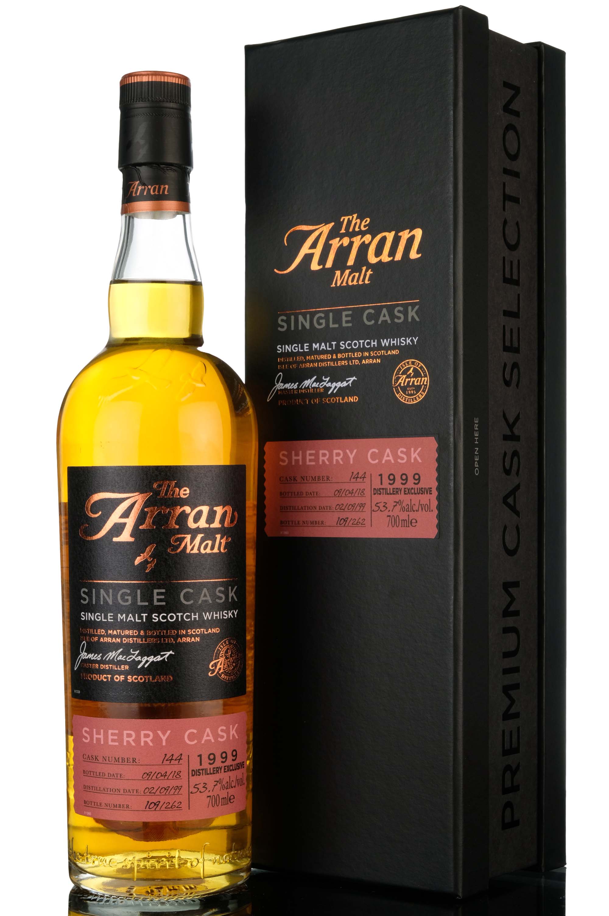Arran 1999-2018 - 18 Year Old - Single Cask 144 - Distillery Exclusive