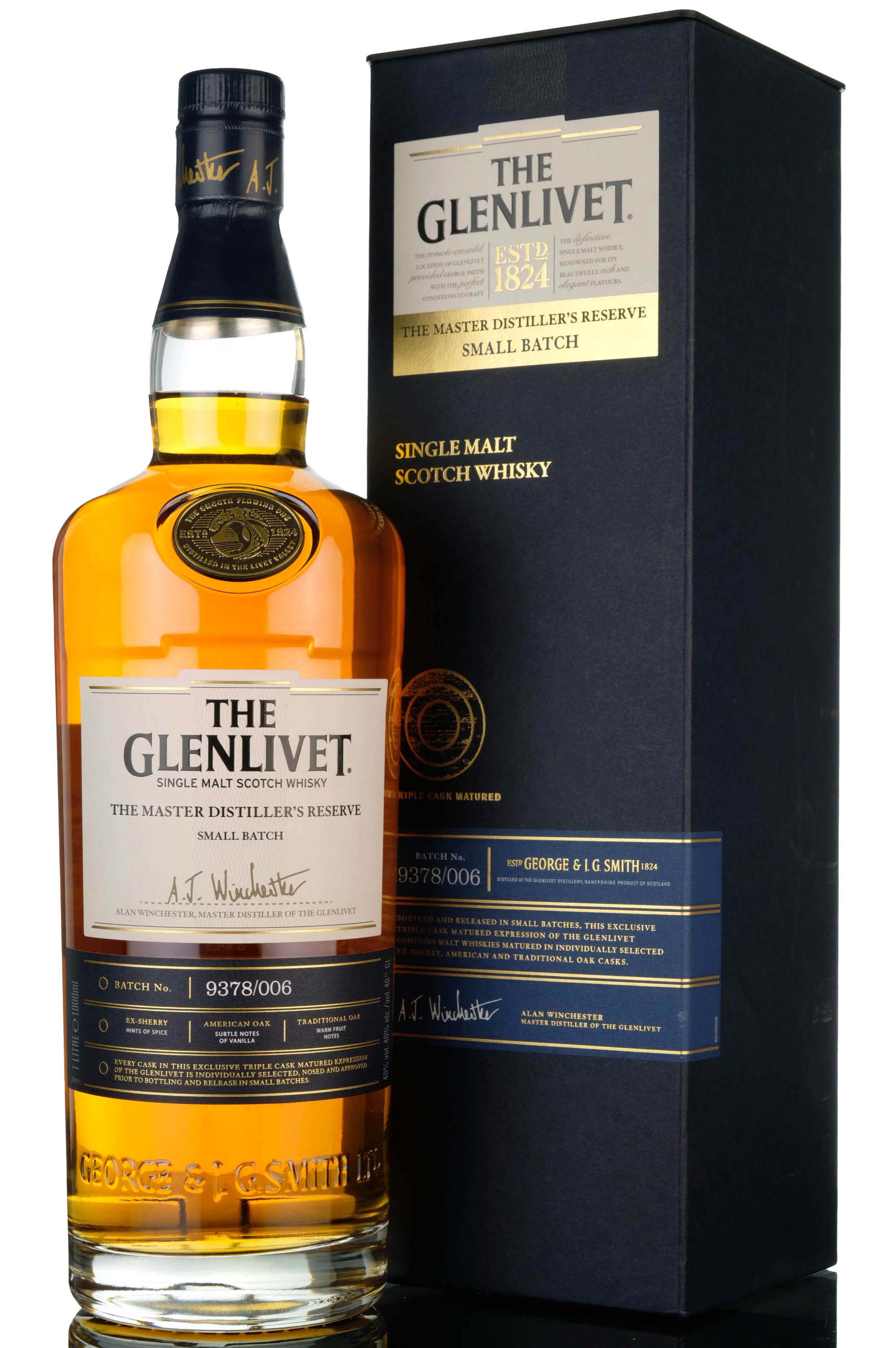 Glenlivet The Master Distillers Reserve - Batch 6 - 2017 Release - 1 Litre