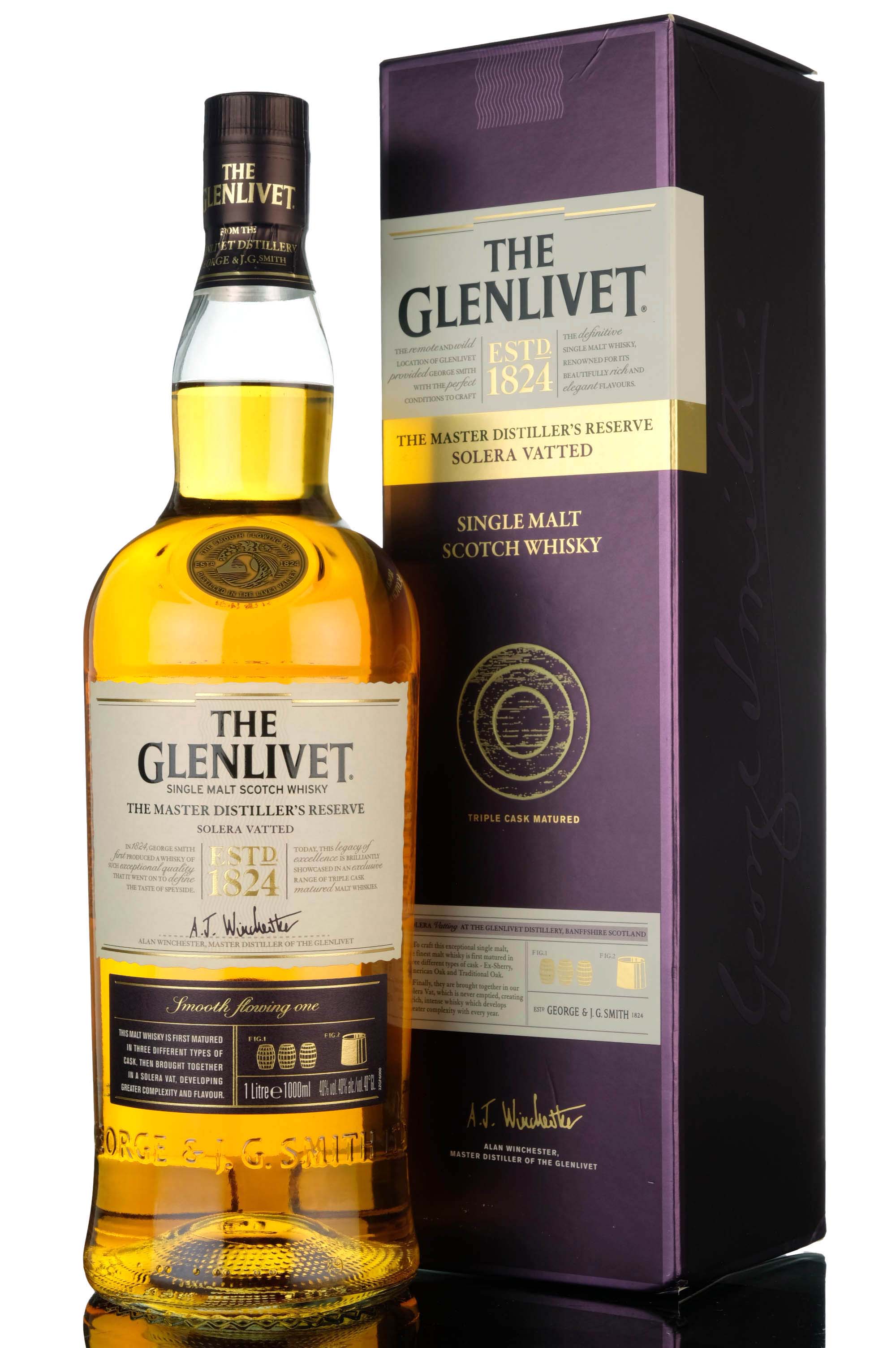 Glenlivet The Master Distillers Reserve - Solera Vatted - 1 Litre