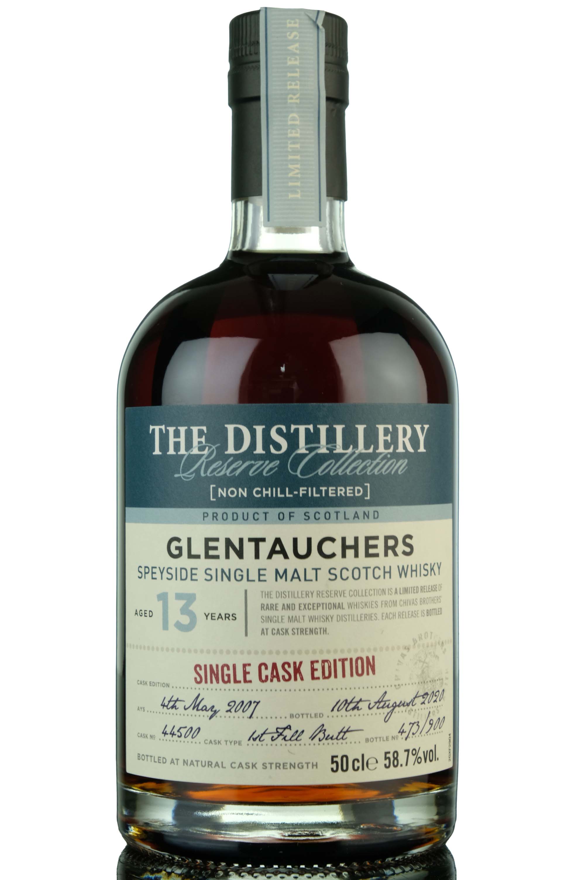 Glentauchers 2007-2020 - 13 Year Old - Distillery Reserve Collection - Single Cask 44500