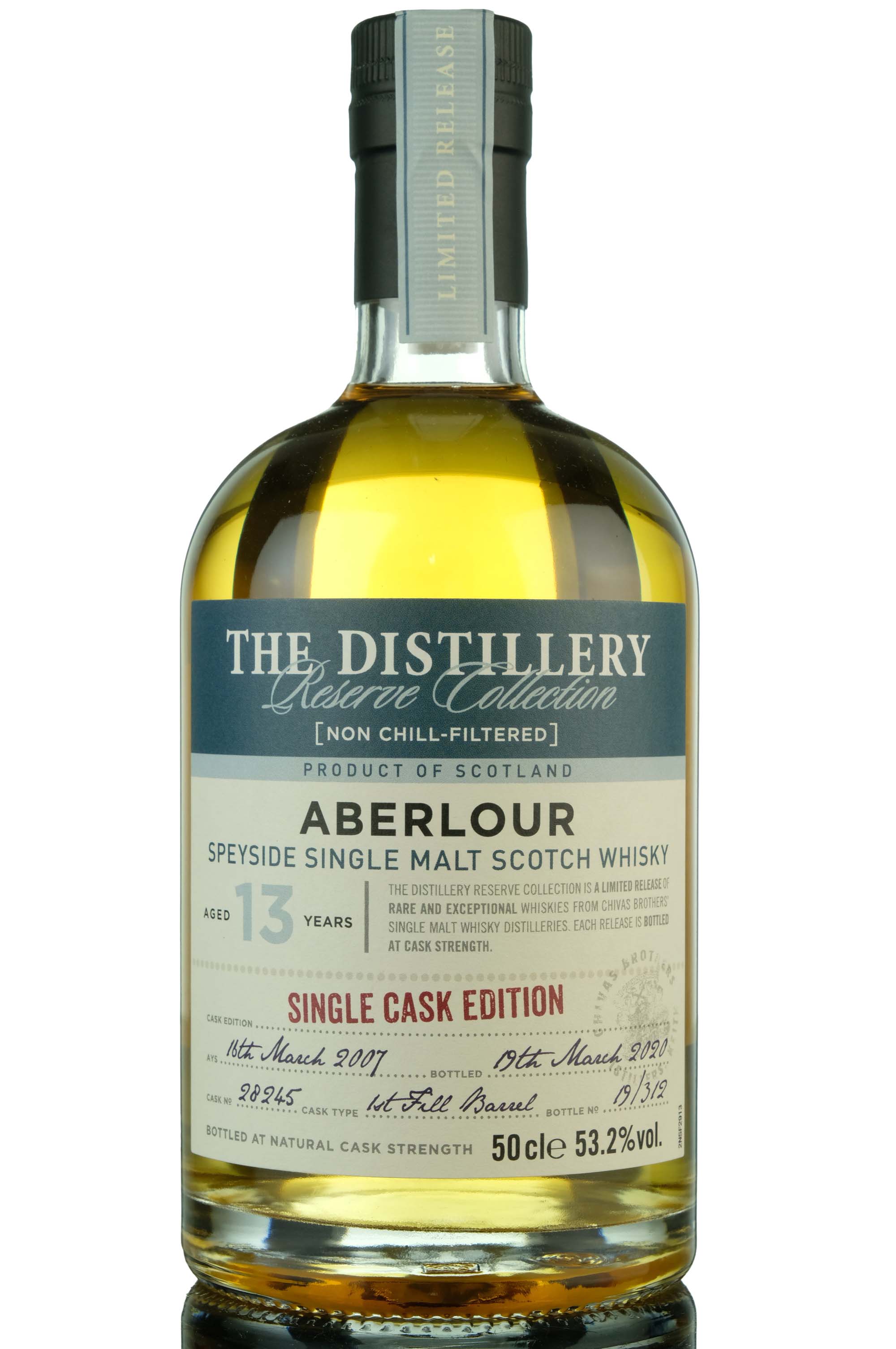 Aberlour 2007-2020 - 13 Year Old - Distillery Reserve Collection - Single Cask 28245