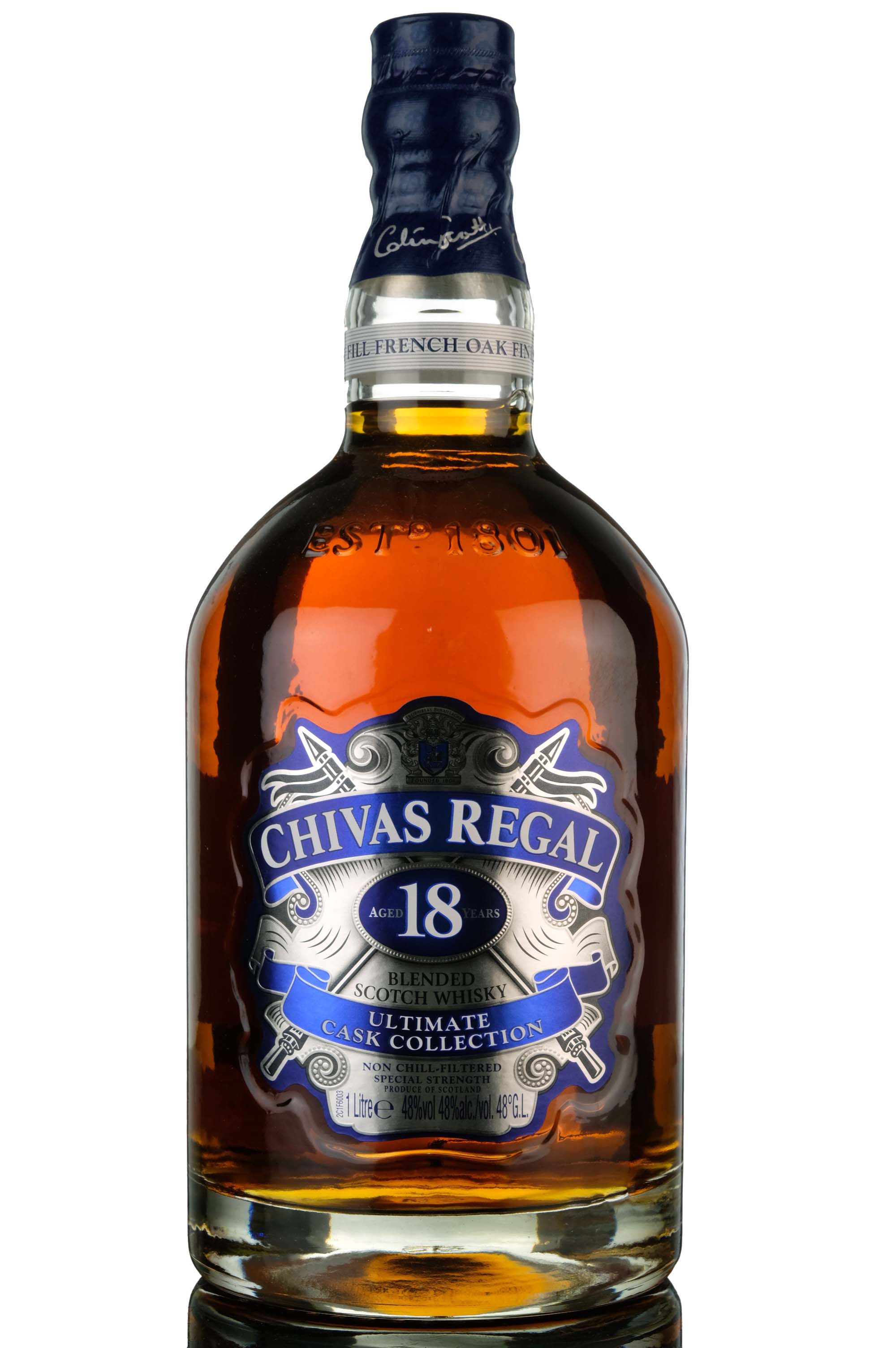 Chivas Regal 18 Year Old - Ultimate Cask Collection - 2016 Release - 1 Litre