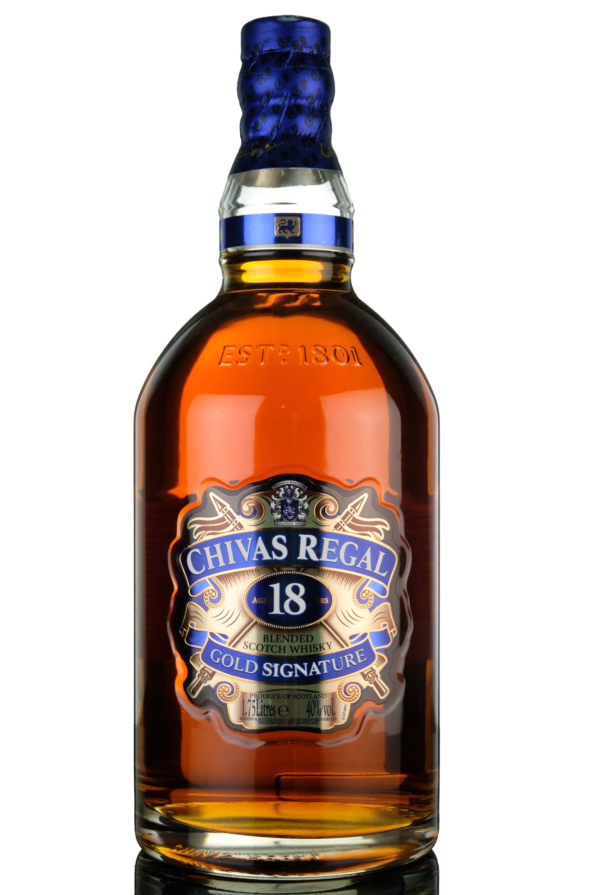 Chivas Regal 18 Year Old - Gold Signature - 2012 Release - 1.75 Litres