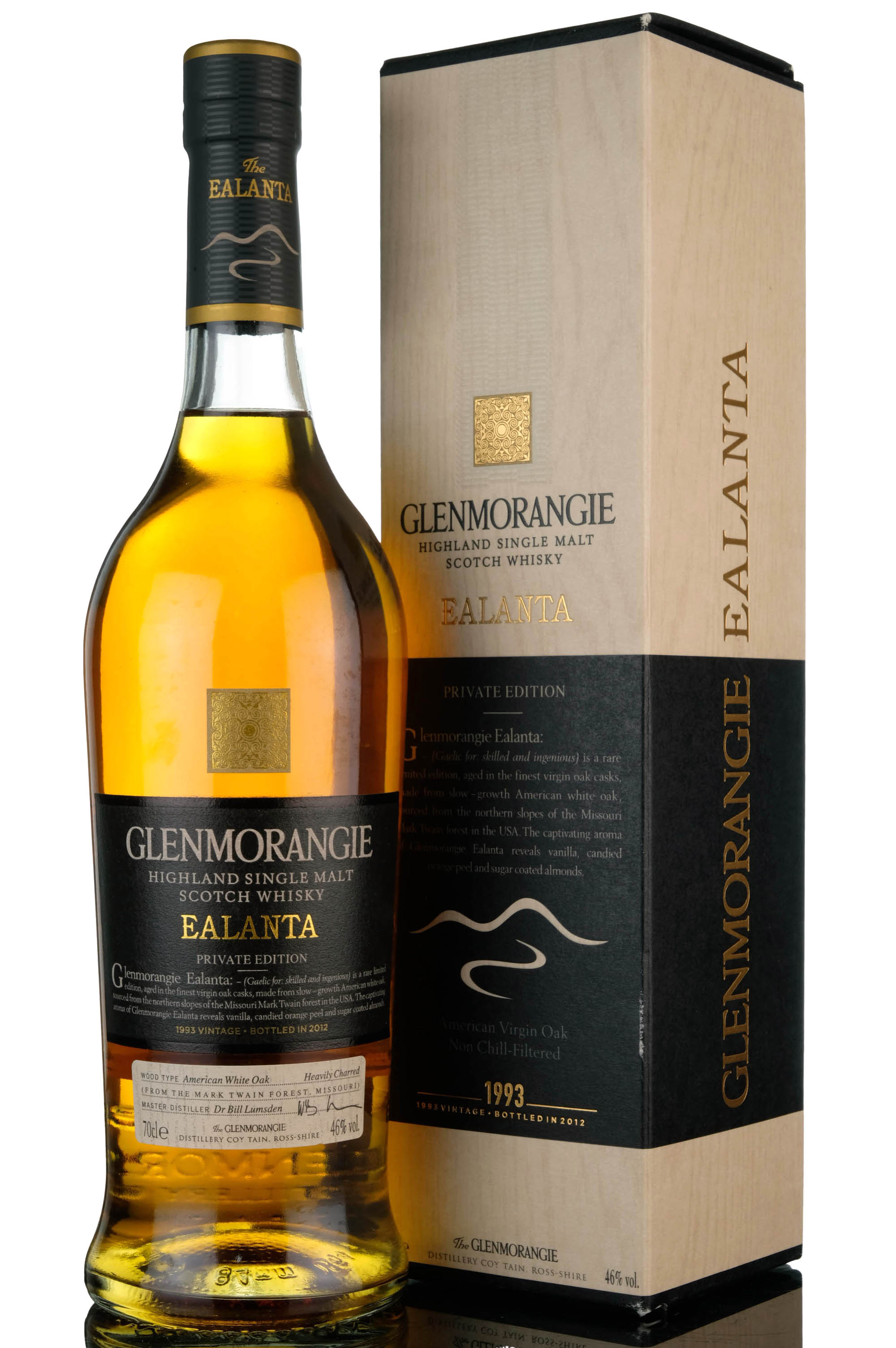 Glenmorangie 1993-2012 - 19 Year Old - Private Edition The Ealanta - 4th release