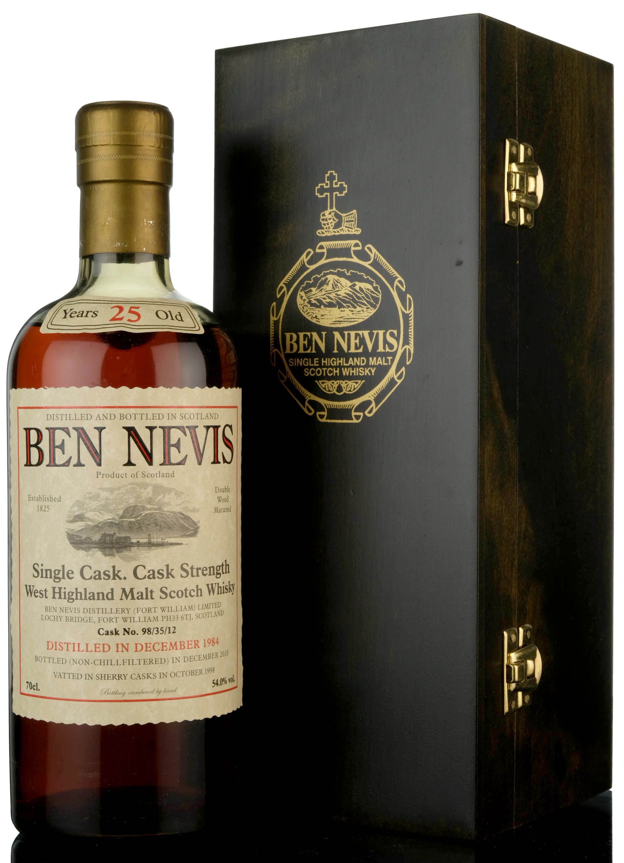 Ben Nevis 1984-2010 - 25 Year Old - Single Cask 98/35/12