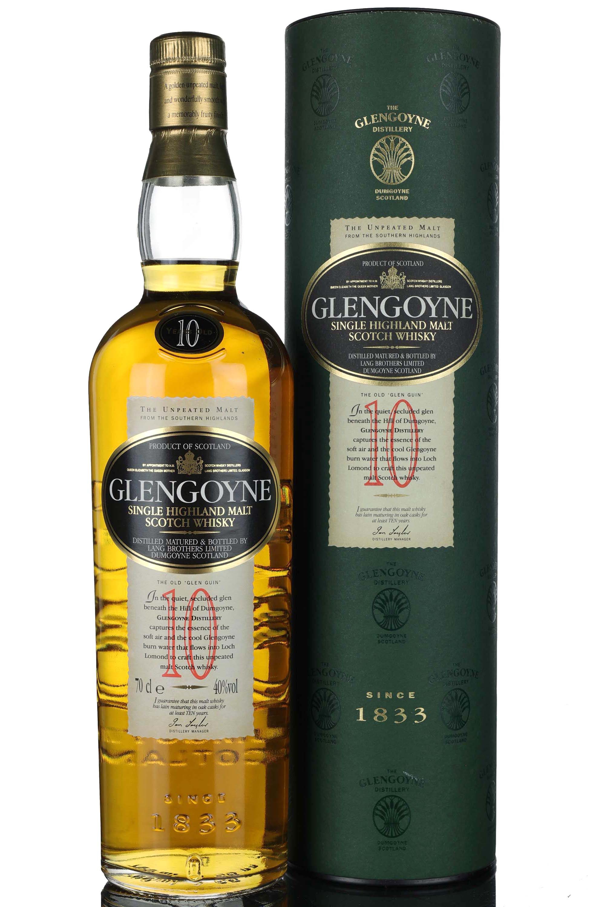 Glengoyne 10 Year Old - Circa 2000