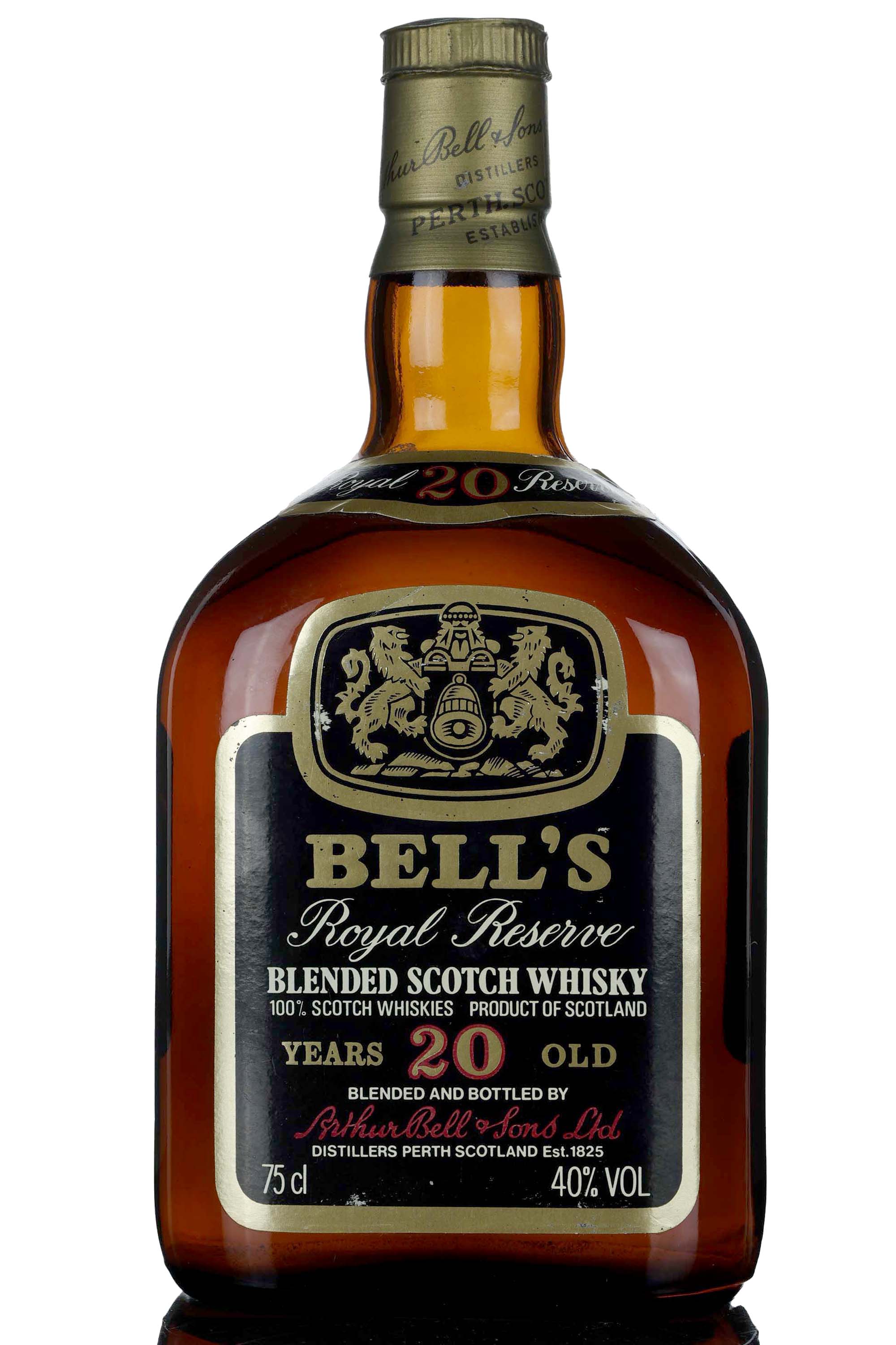 Bells 20 Year Old - Royal Reserve - 1980s