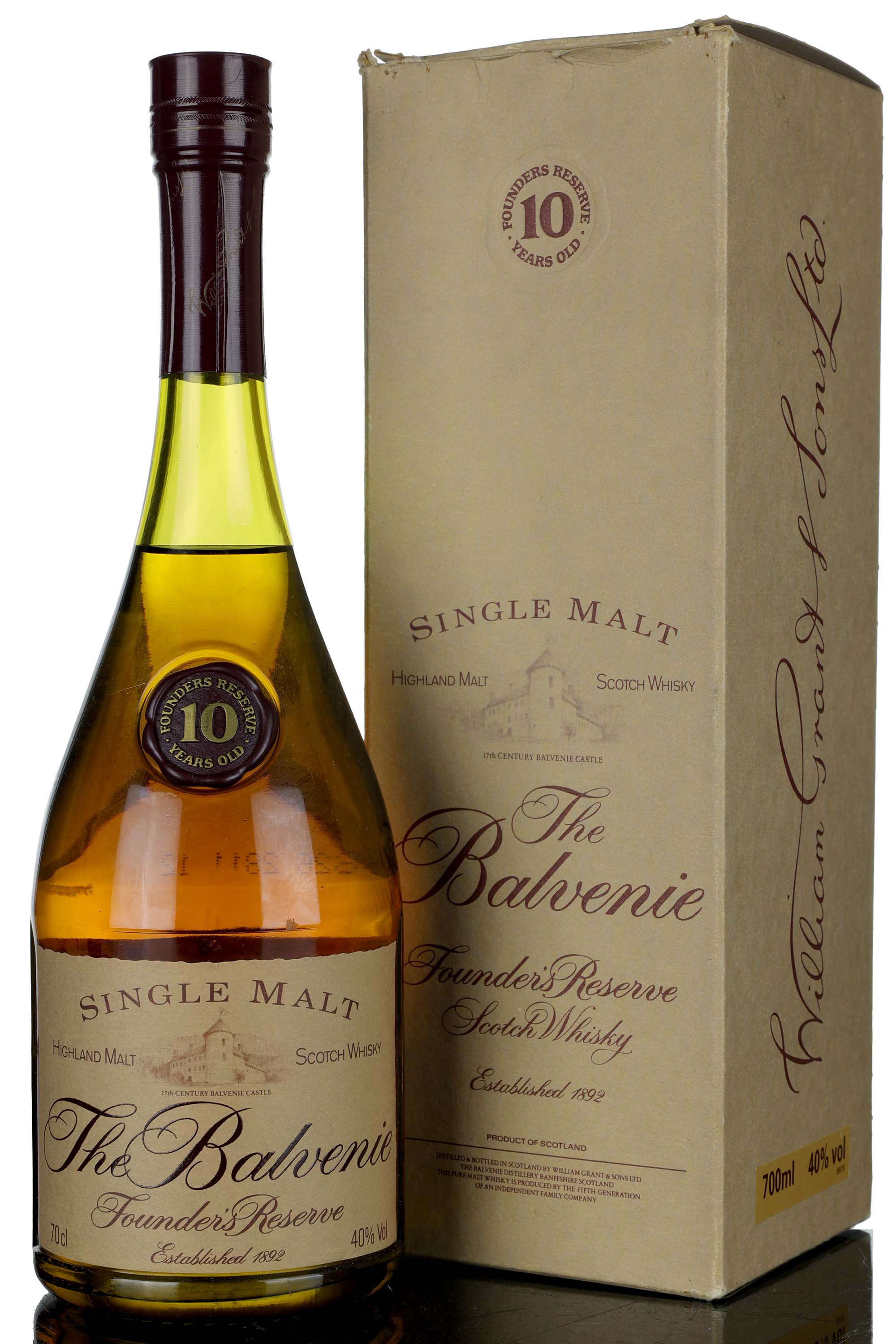 Balvenie 10 Year Old - Founders Reserve - 1990s