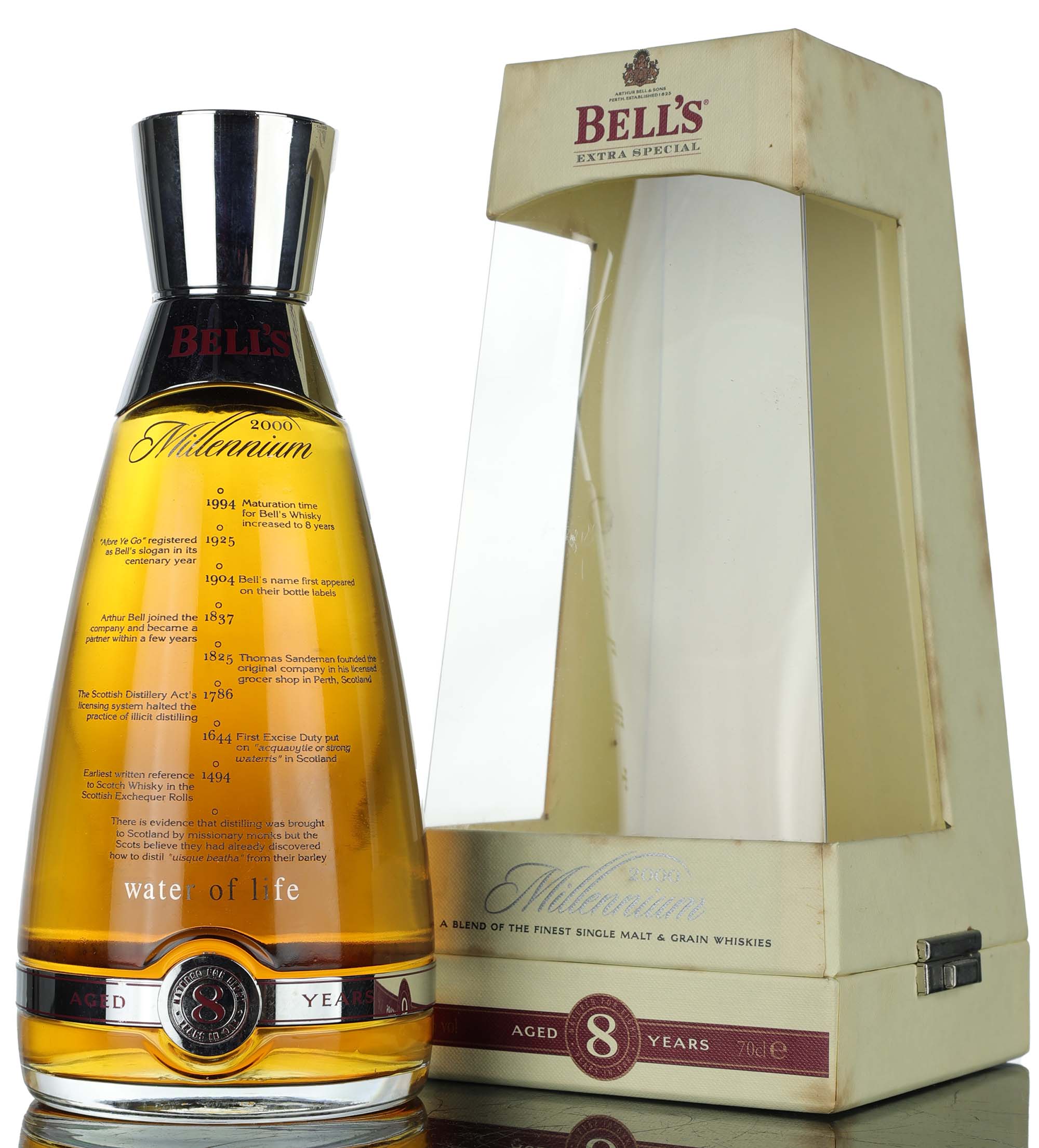 Bells 8 Year Old - Extra Special - Millennium 2000 Decanter