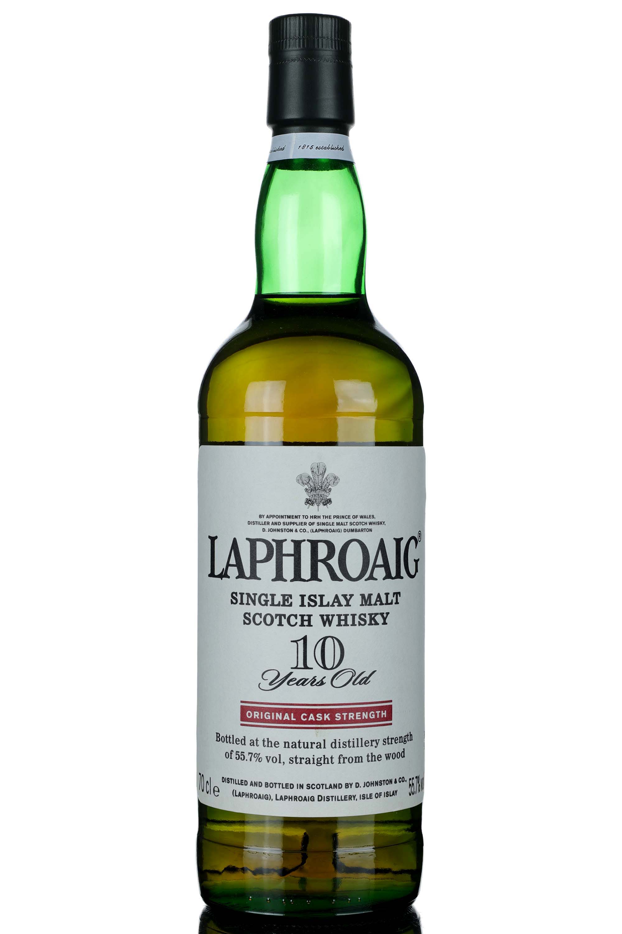 Laphroaig 10 Year Old - Original Cask Strength 55.7% - Mid 2000s