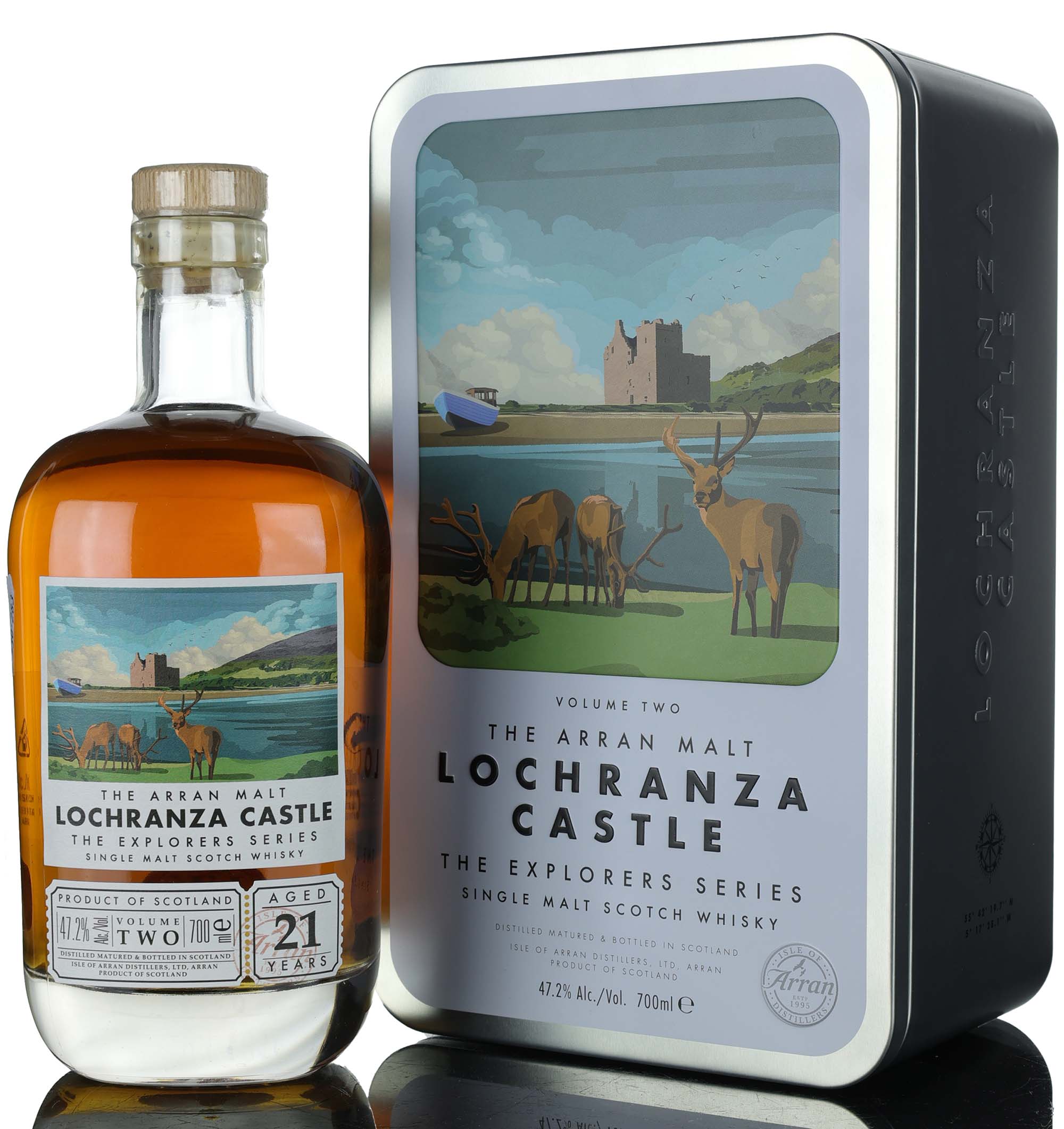 Arran 21 Year Old - Lochranza Castle - Explorers Series Volume 2 - 2019 Release