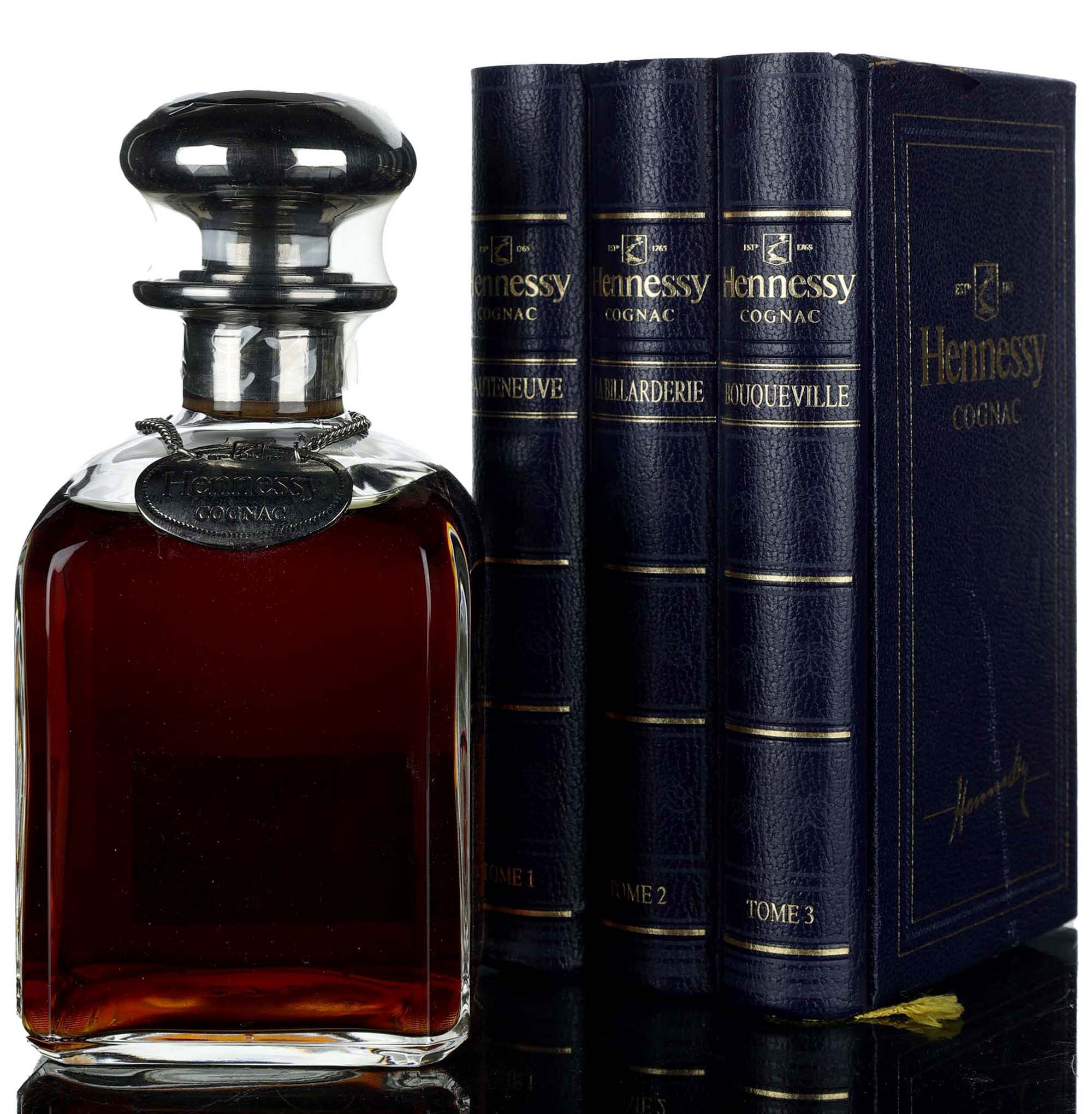 Hennessy Cognac Library Tome Series Blue Book