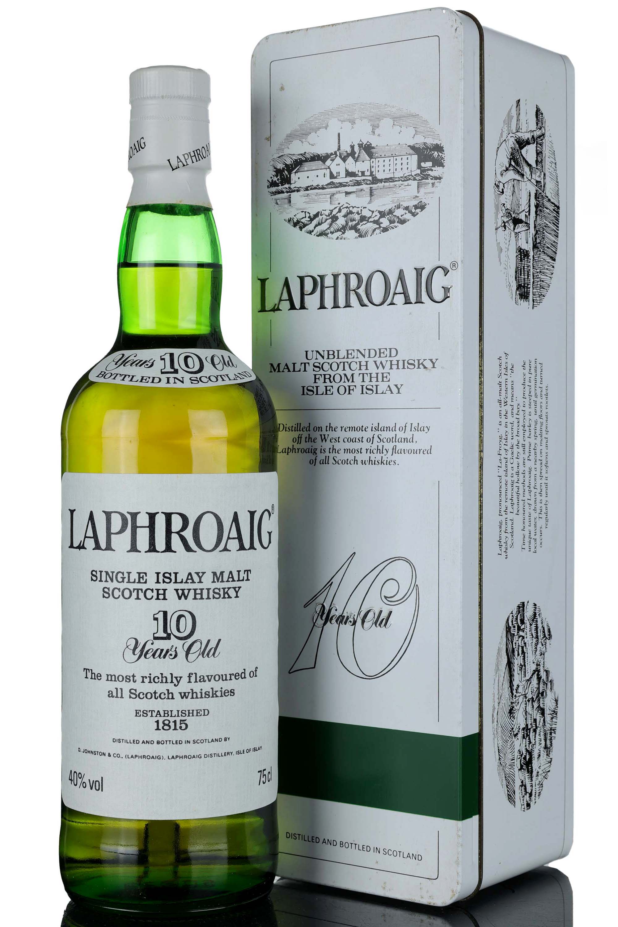 Laphroaig 10 Year Old - Circa 1990