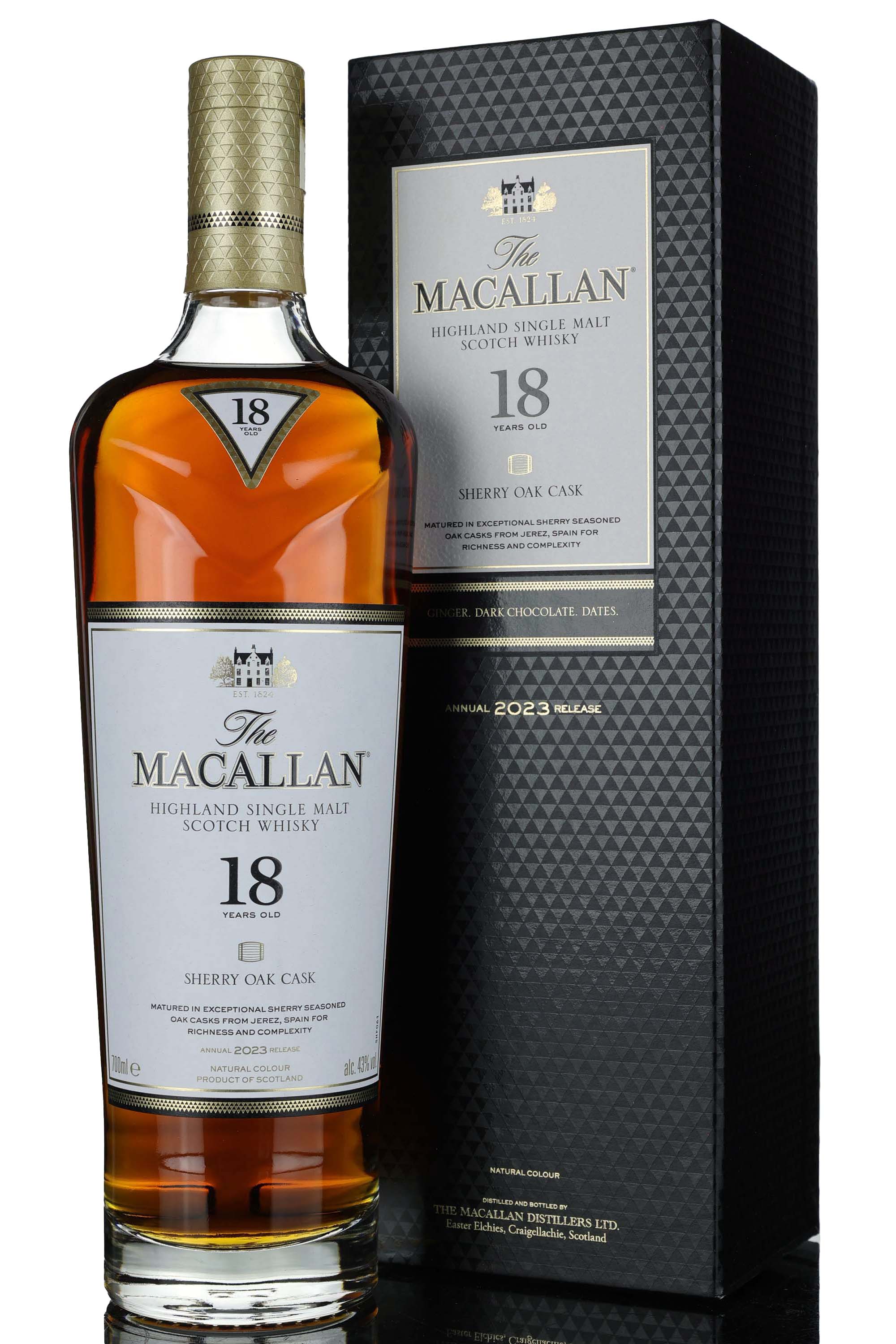 Macallan 18 Year Old - Sherry Cask - 2023 Release