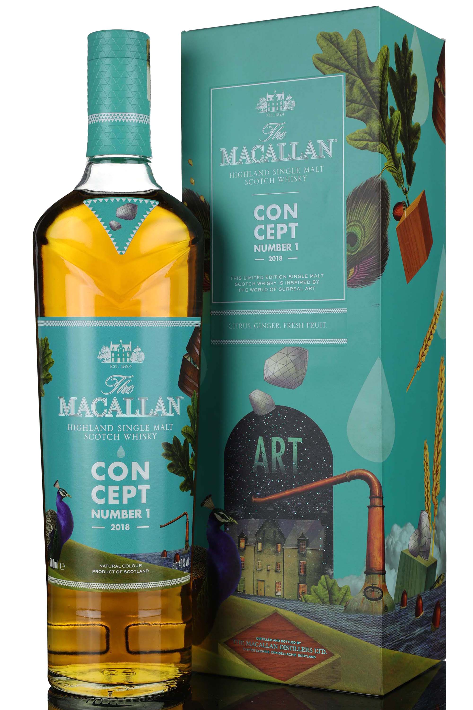 Macallan Concept Number 1 - The World Of Surreal Art - 2018 Release