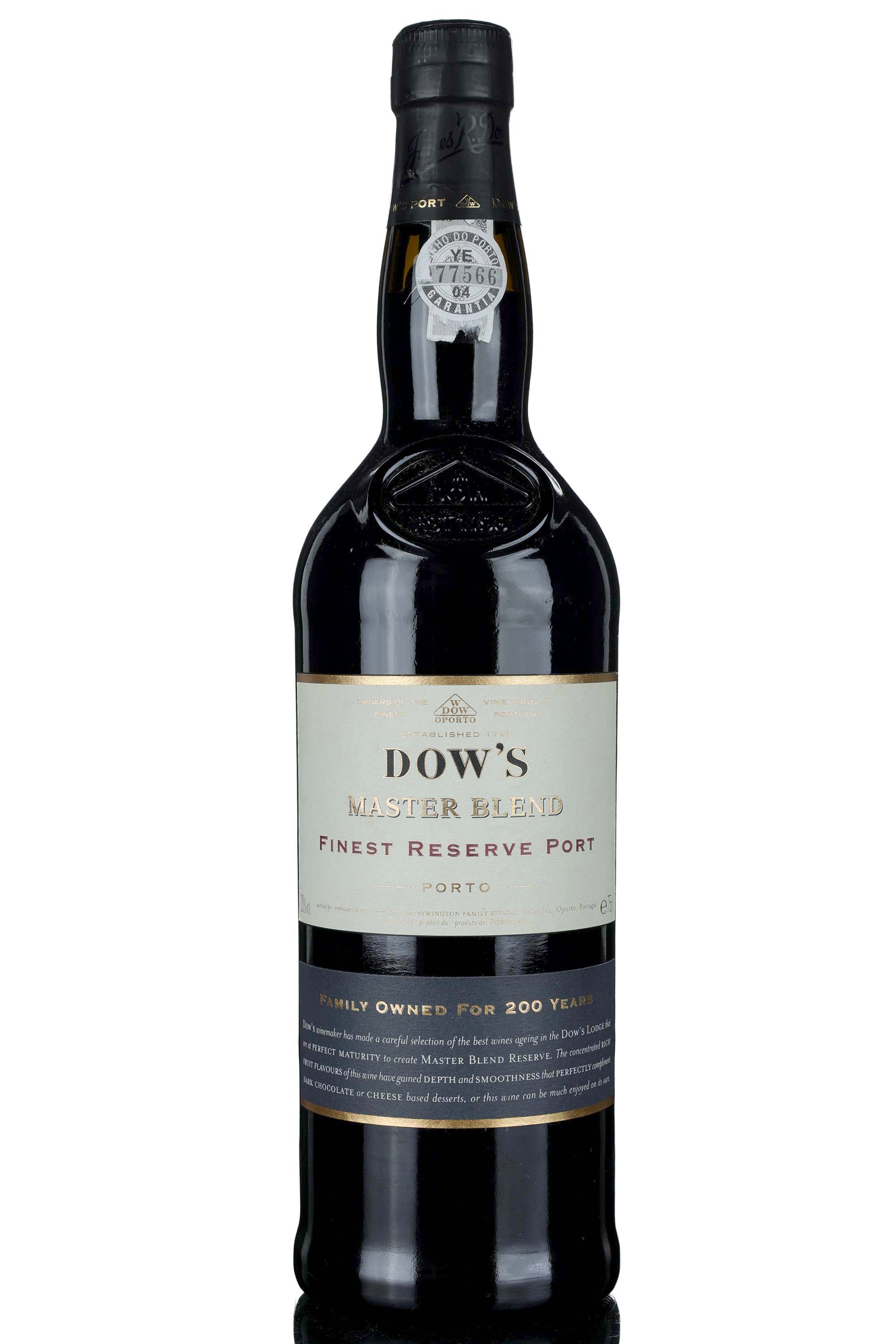 Dows Master Blend Reserve Port