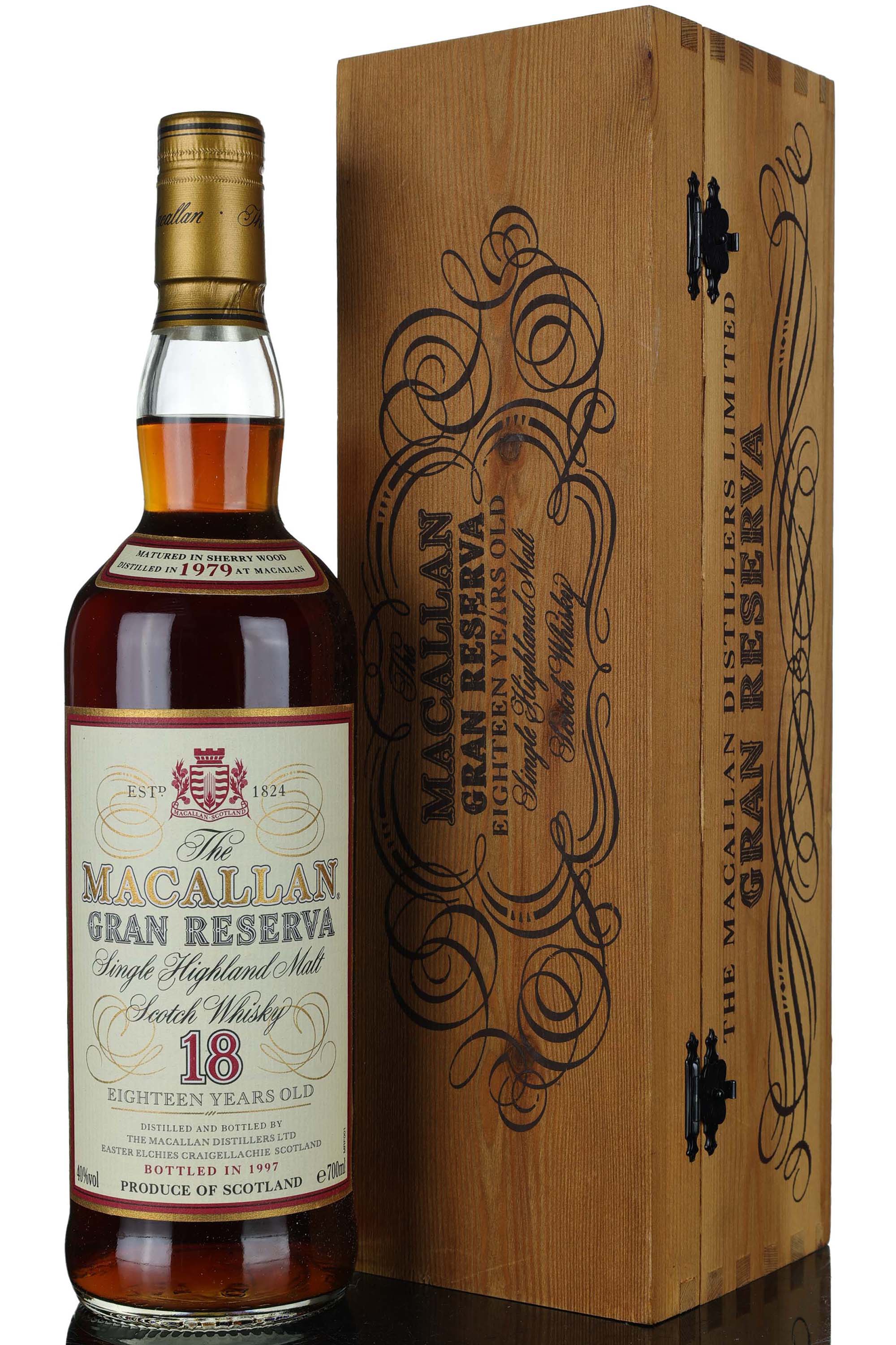 Macallan 1979-1997 - 18 Year Old - Gran Reserva - Sherry Cask