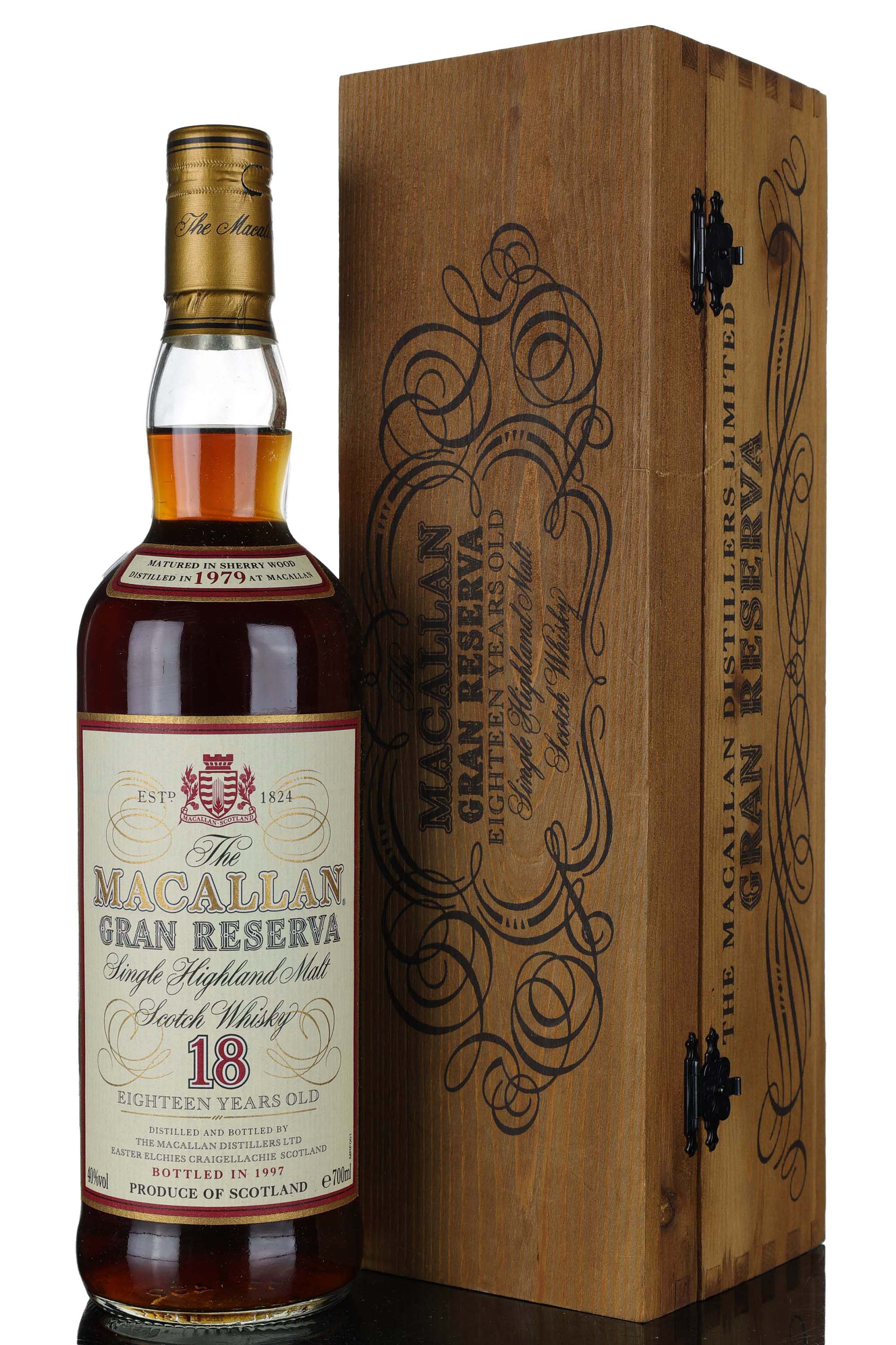 Macallan 1979-1997 - 18 Year Old - Gran Reserva - Sherry Cask