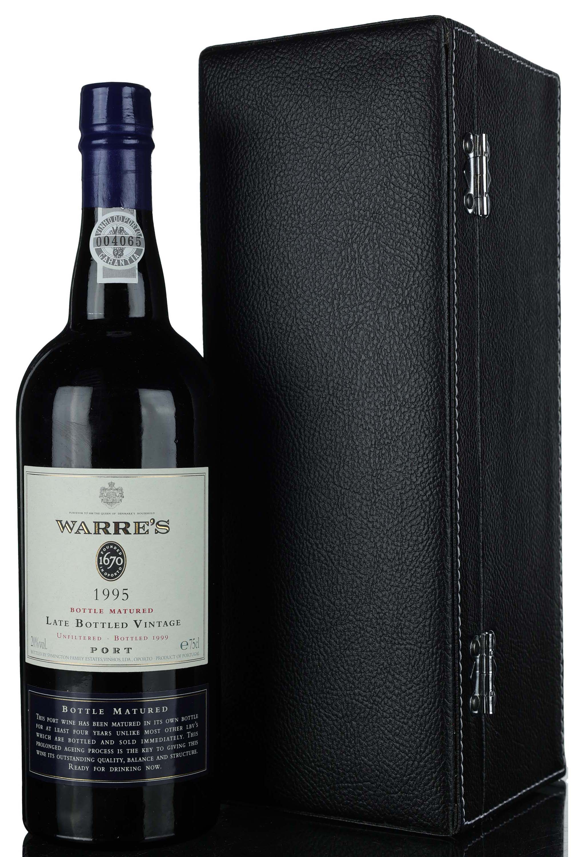 Warres 1995 Late Bottled Vintage Port - Bottled 1999