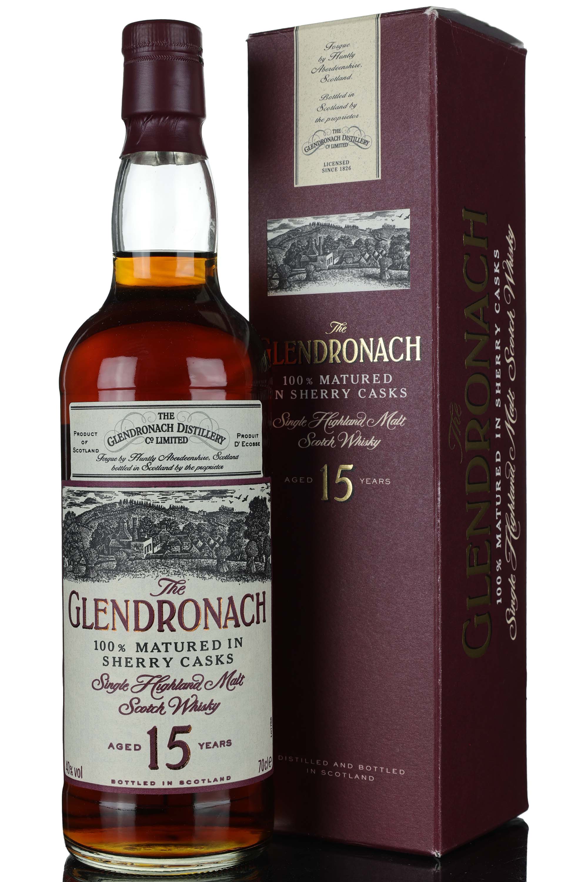 Glendronach 15 Year Old - Sherry Cask - 1990s